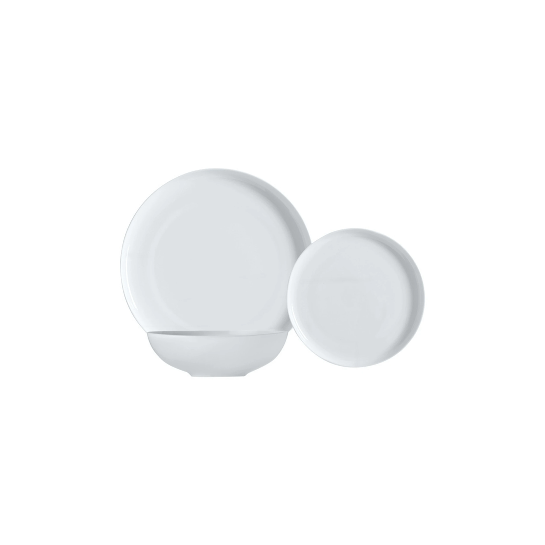 2 Maxwell & Williams 18pc Cashmere Mansion High Rim Dinner Set Dinnerware
 - Plain, 2 of 3