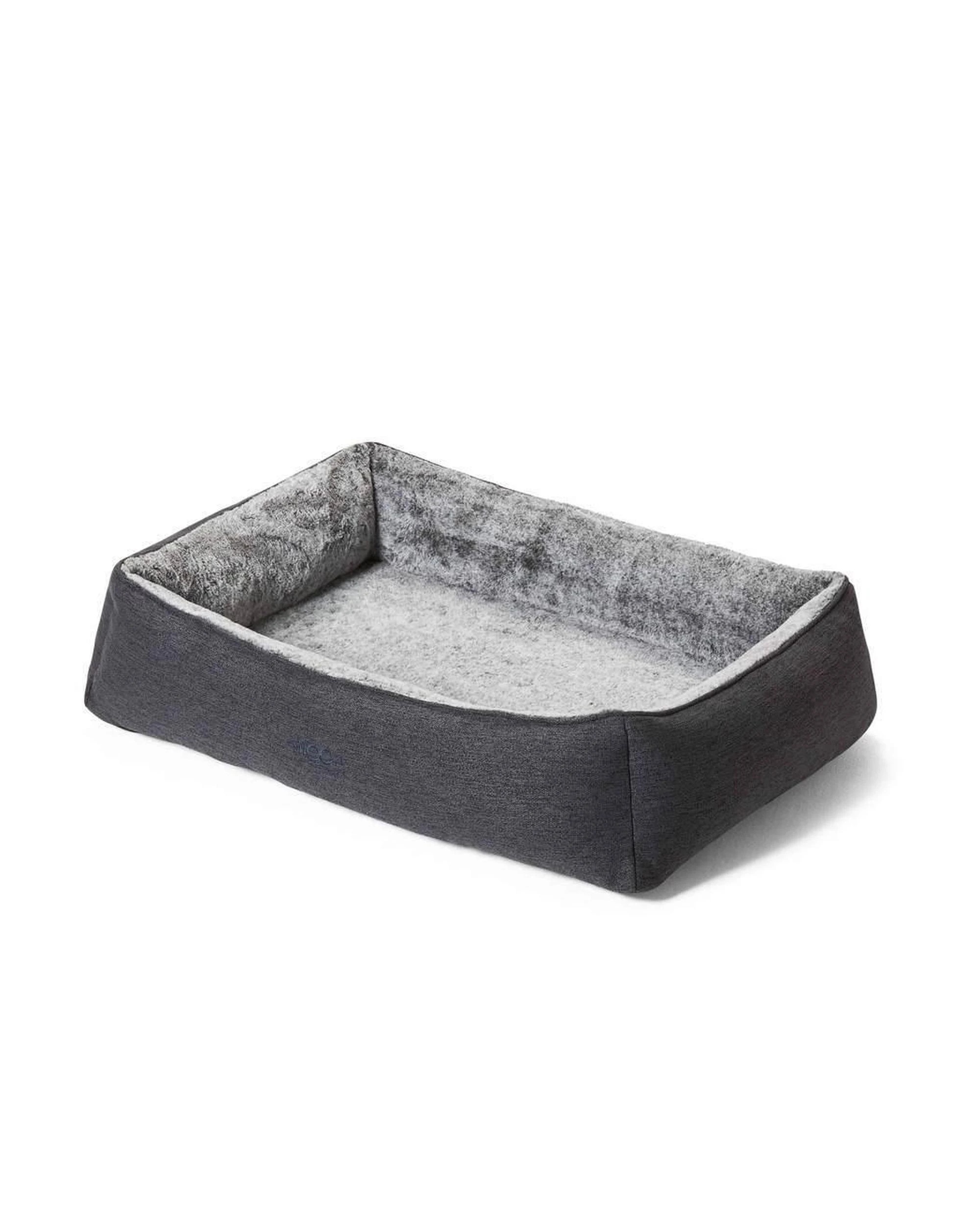 1 Snooza Snuggler Plush Dog Bed Non-Slip Base Chinchilla Large, 1 of 5
