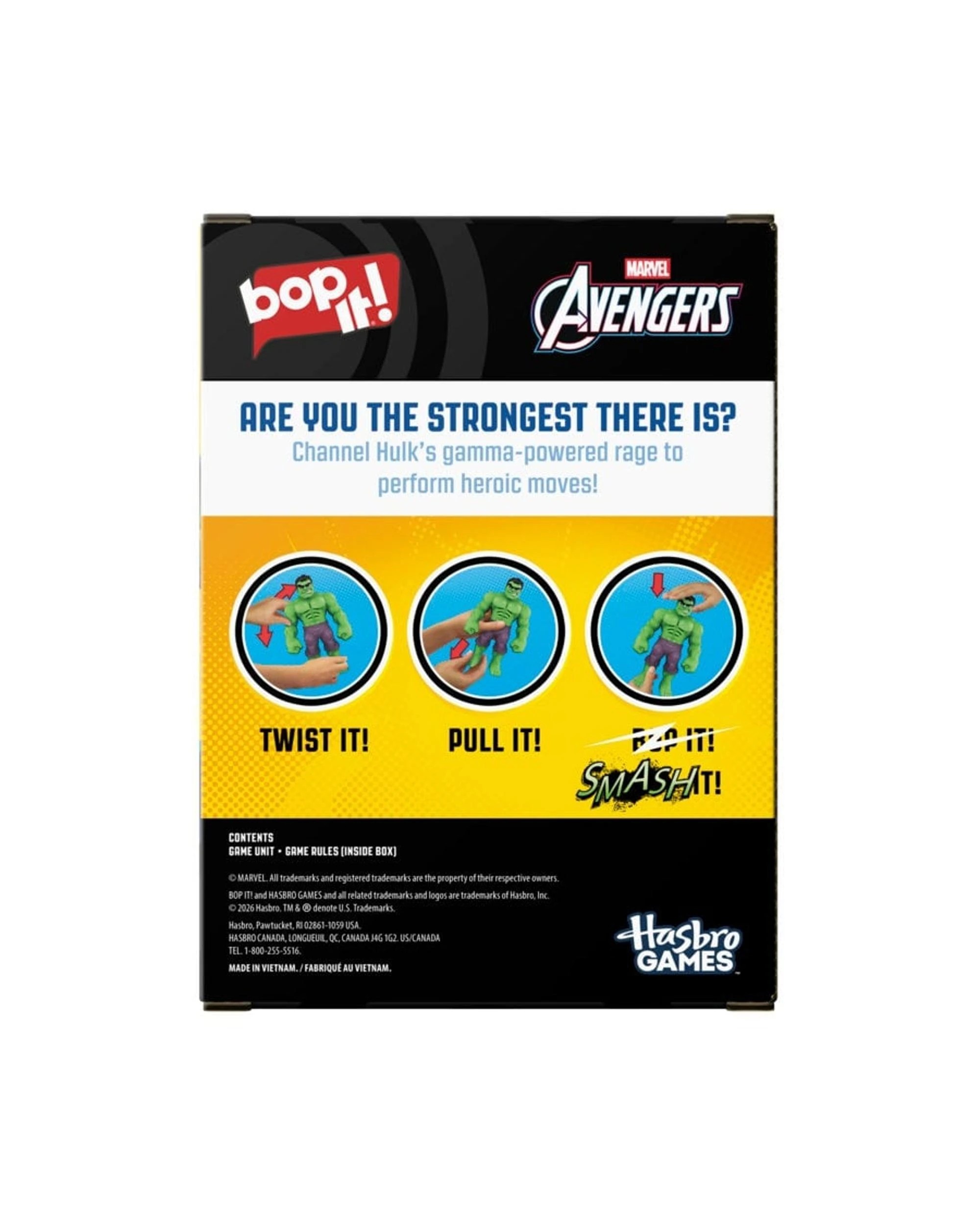 6 Bop It! Marvel Avengers Hulk Edition, 6 of 10