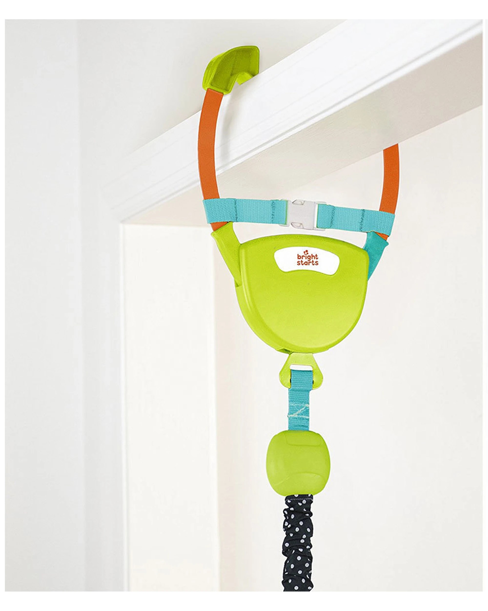 1 Bright Starts Baby Bounce N Spring Deluxe Door Clamp Jumper With Plush Toys Mirror
 - Multi, 1 of 7