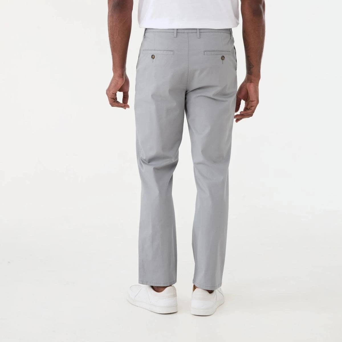 3 Straight Casual Chino Pants WILD DOVE, 3 of 5