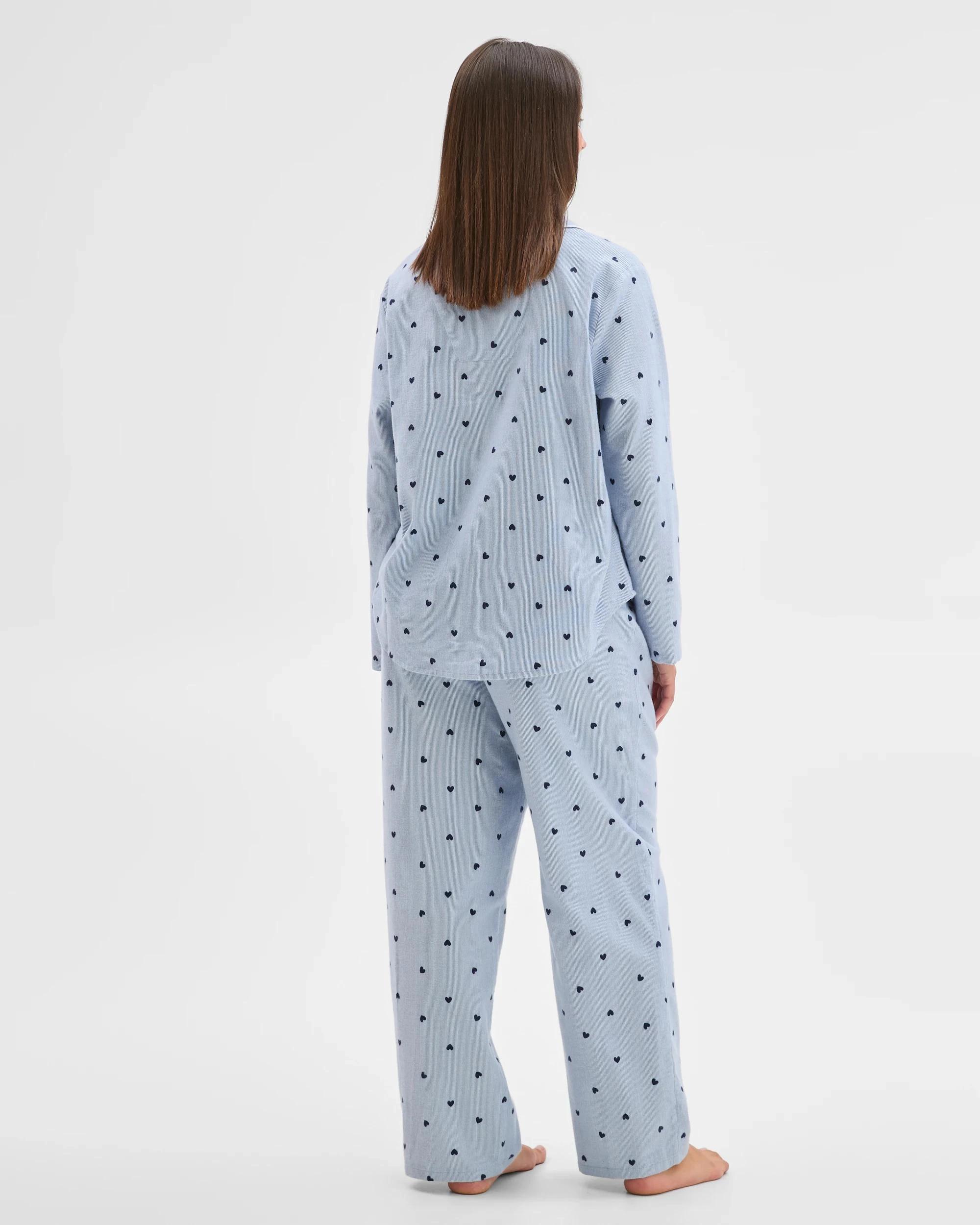 6 Target Woman Australian Cotton Flannelette Pyjama Set HEART, 6 of 6