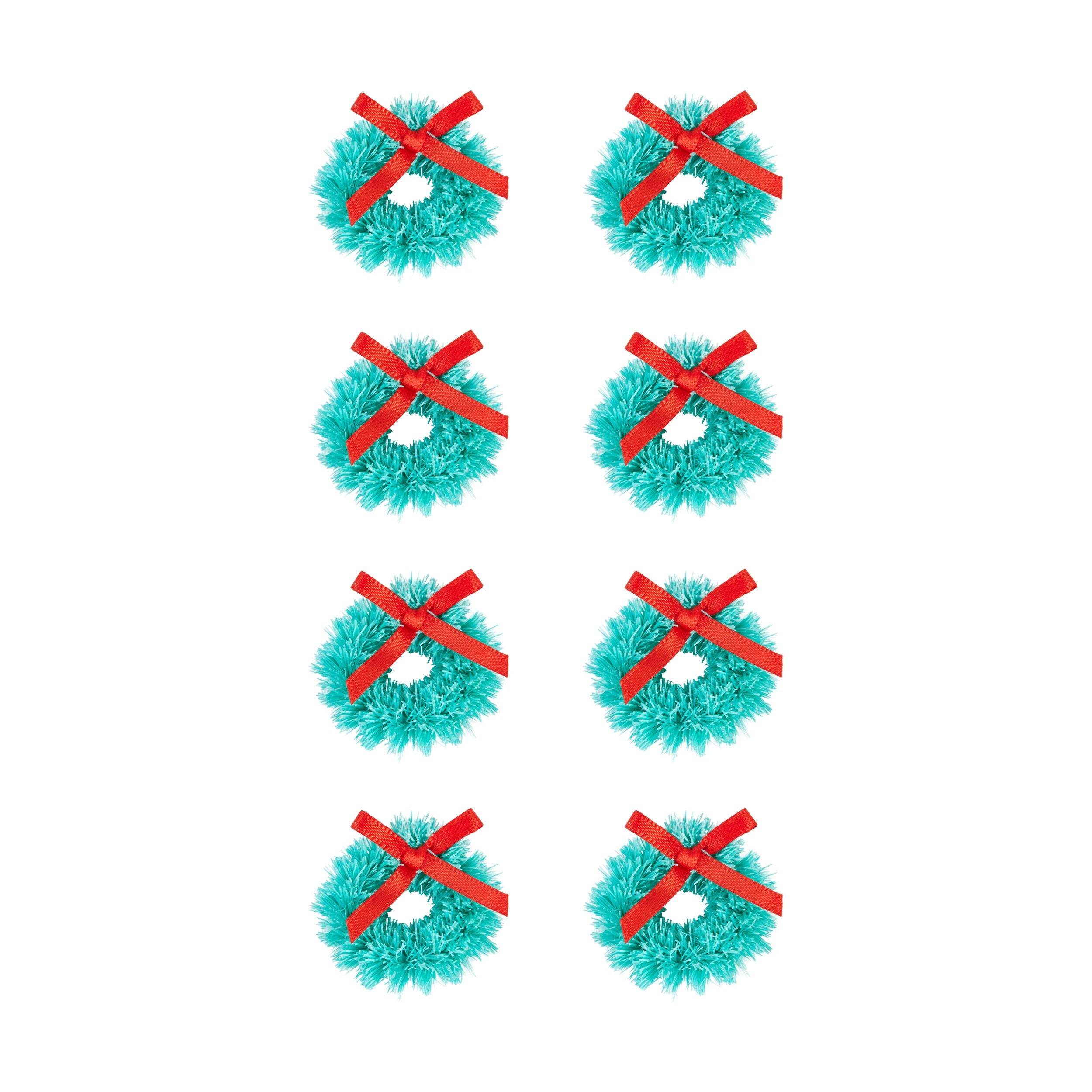 2 Christmas Craft Wreath Stickers 6 Piece, 2 of 3