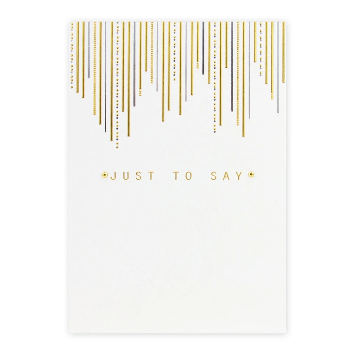 3 Connections from Hallmark Greeting Card - Just To Say, 3 of 3