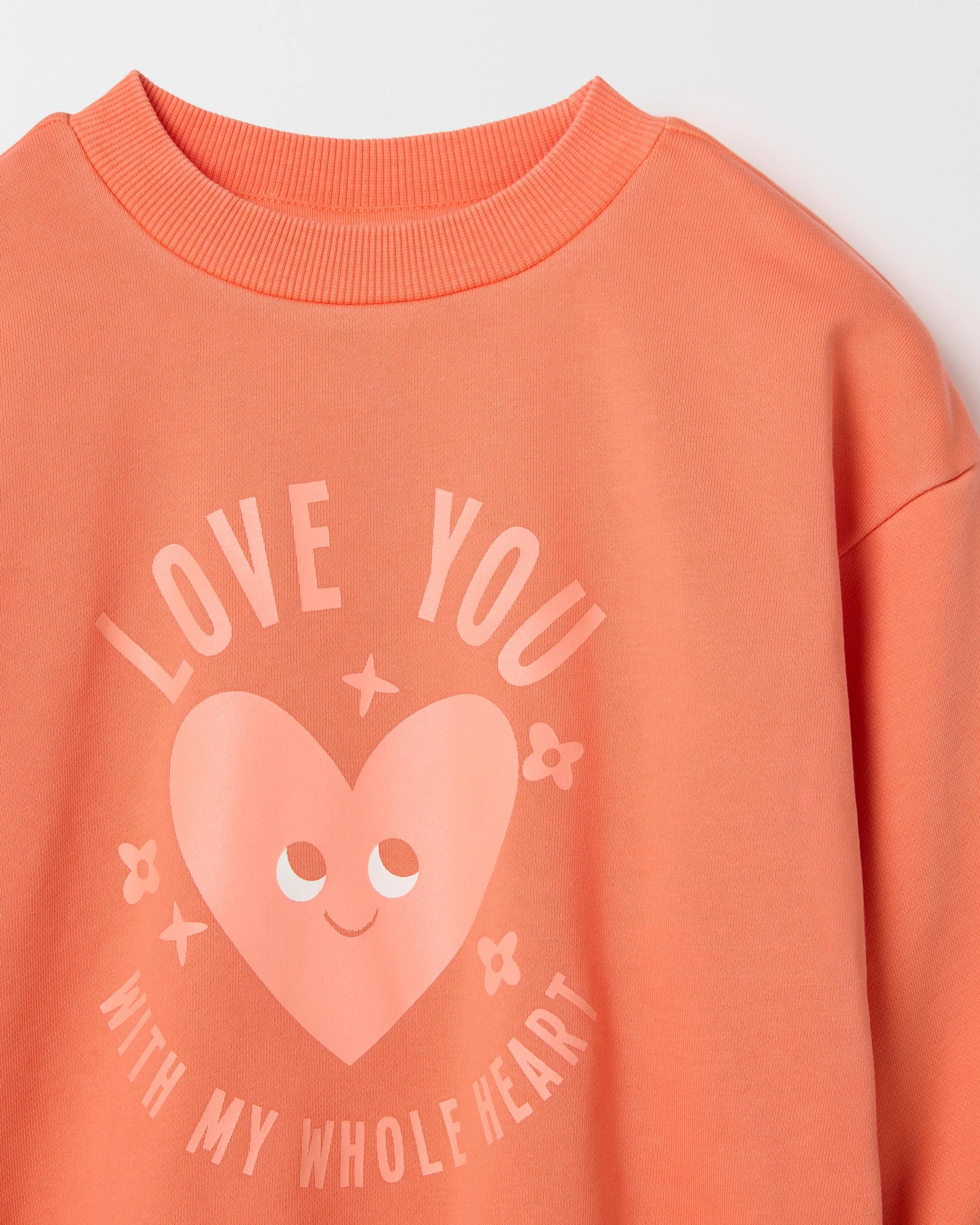 2 Target Kids Australian Cotton Blend Long Sleeve Jumper WASHED ORANGE, 2 of 2