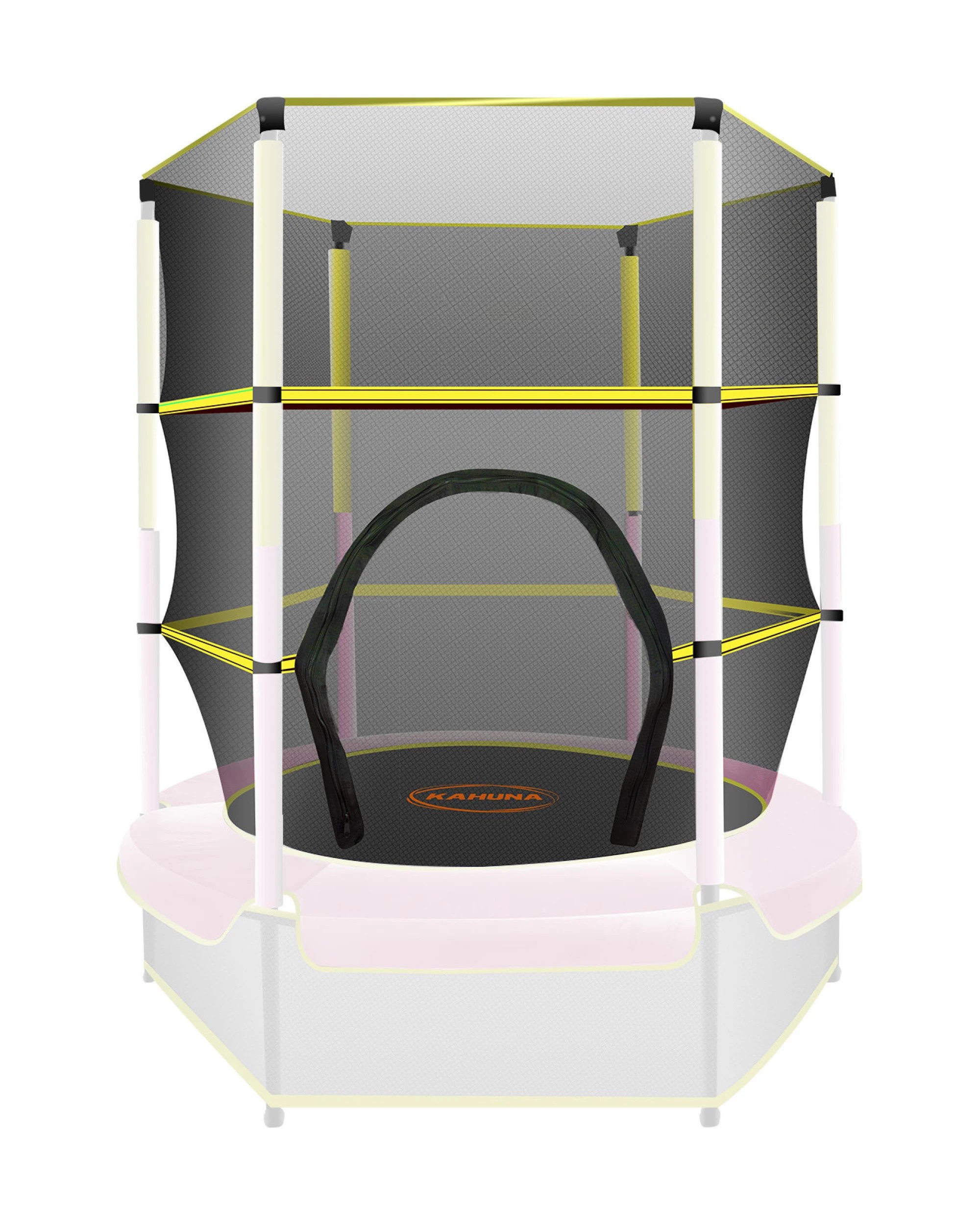 7 Kahuna 4.5ft Trampoline Replacement Net- Black, 7 of 8