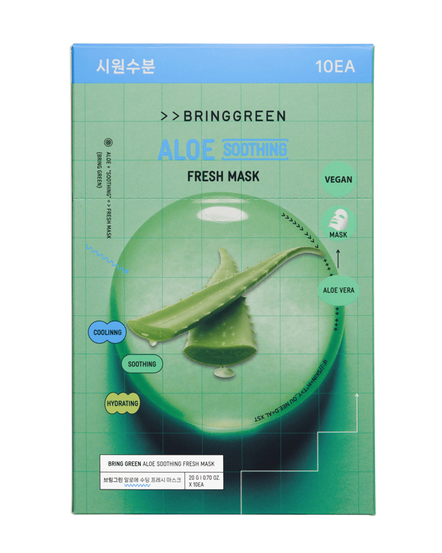 Bringgreen 10 Pack Soothing Fresh Mask 20g - 