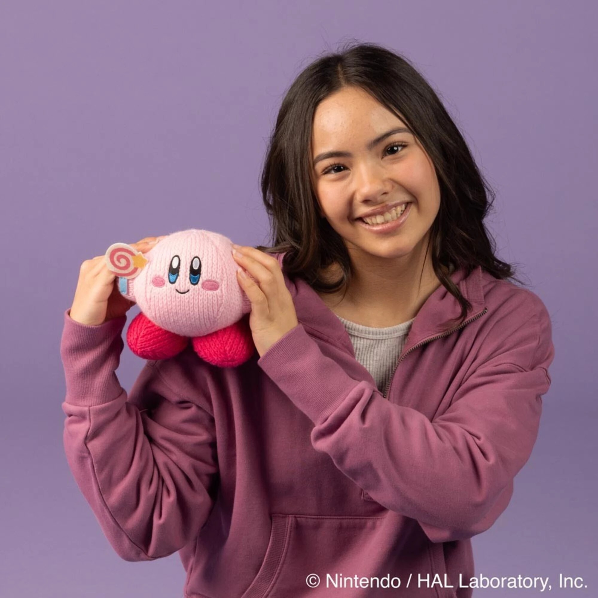 3 Kirby - Nuiguru Knit Kirby (with Invincibility Candy) Plush - Multi, 3 of 3