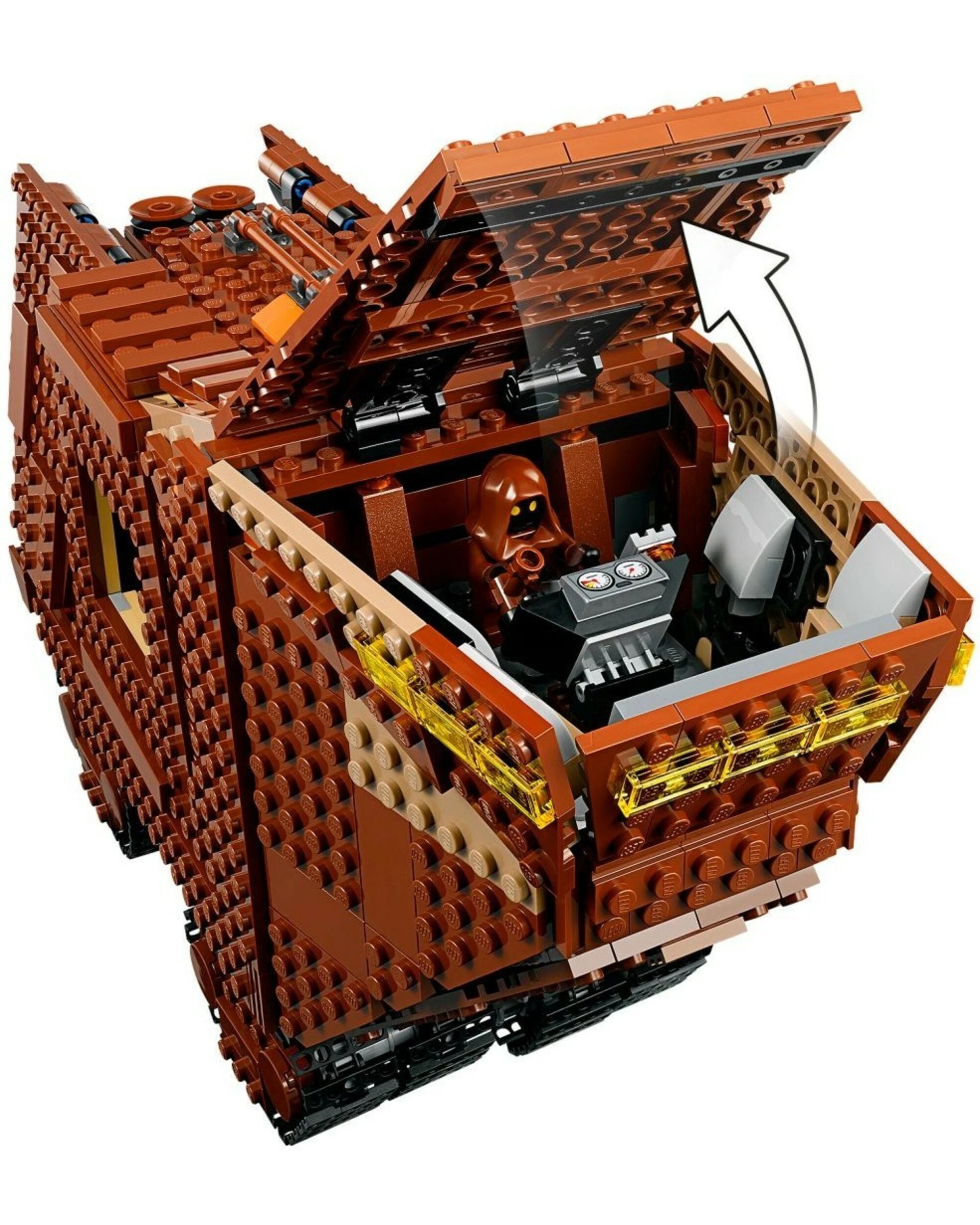 3 LEGO 75220 Sandcrawler - Star Wars Jawa Vehicle, 3 of 5
