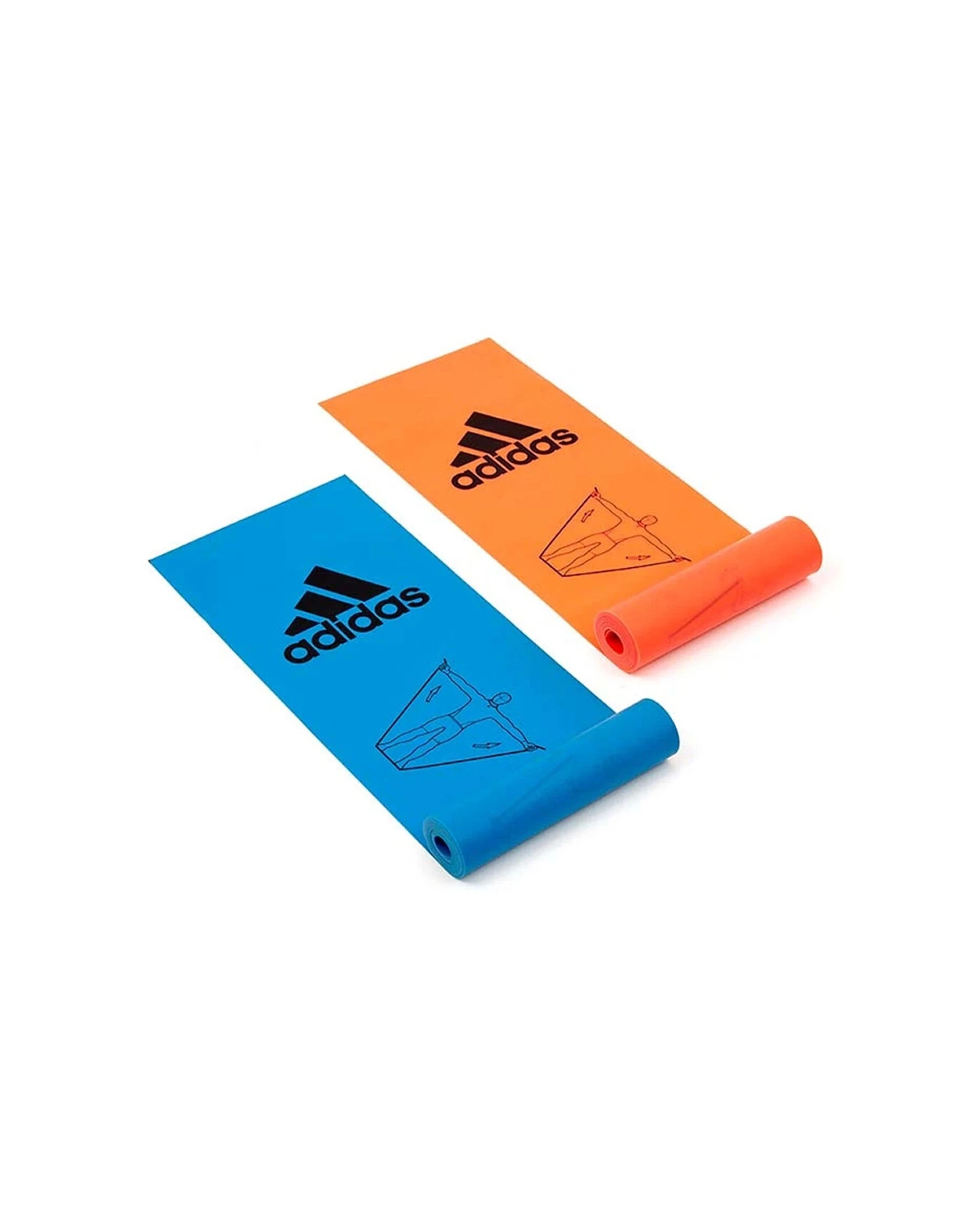 1 Adidas Training Bands 2 Pack Latex Two Resistance Levels For Strength And Rehab - Multi, 1 of 9