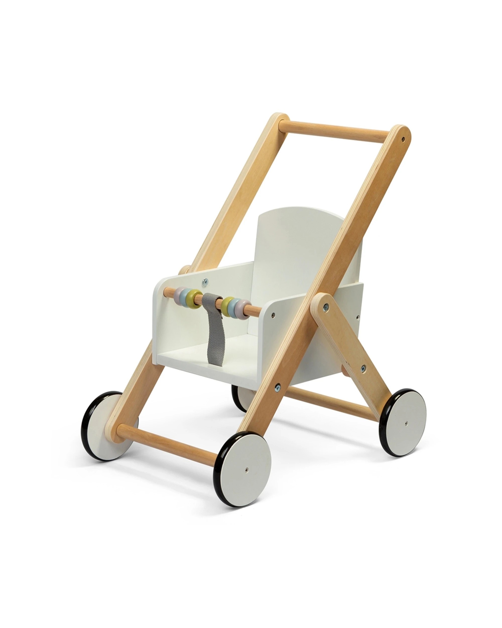 1 By Astrup Wooden Role Play Baby Doll Stroller Toy Kids - Multi, 1 of 2