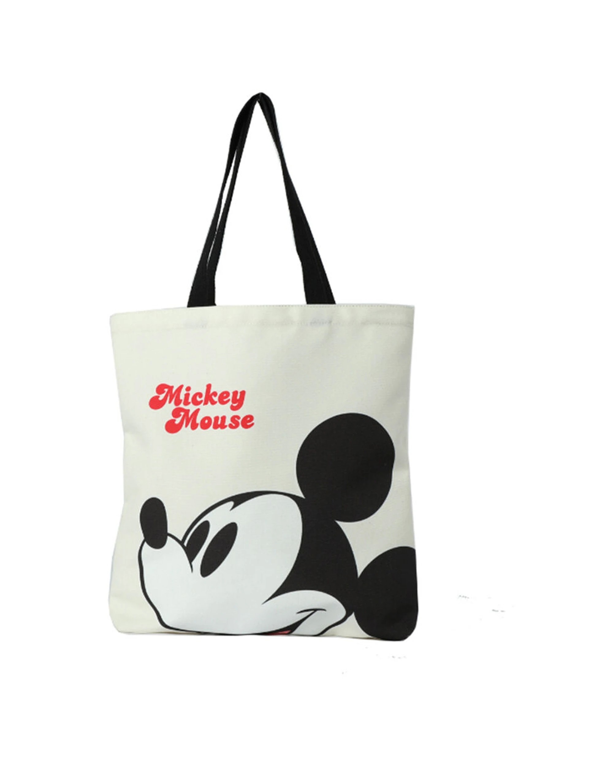1 Disney Mickey Mouse Canvas Shopper Bag - Multi, 1 of 3