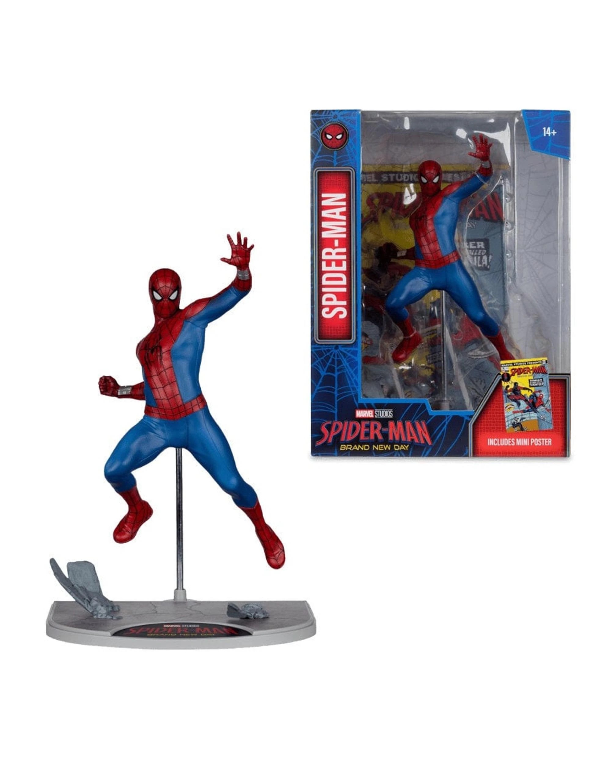 1 McFarlane Marvel Collection Spider-Man Brand New Day Spider-Man 1:6 Scale Figure, 1 of 10
