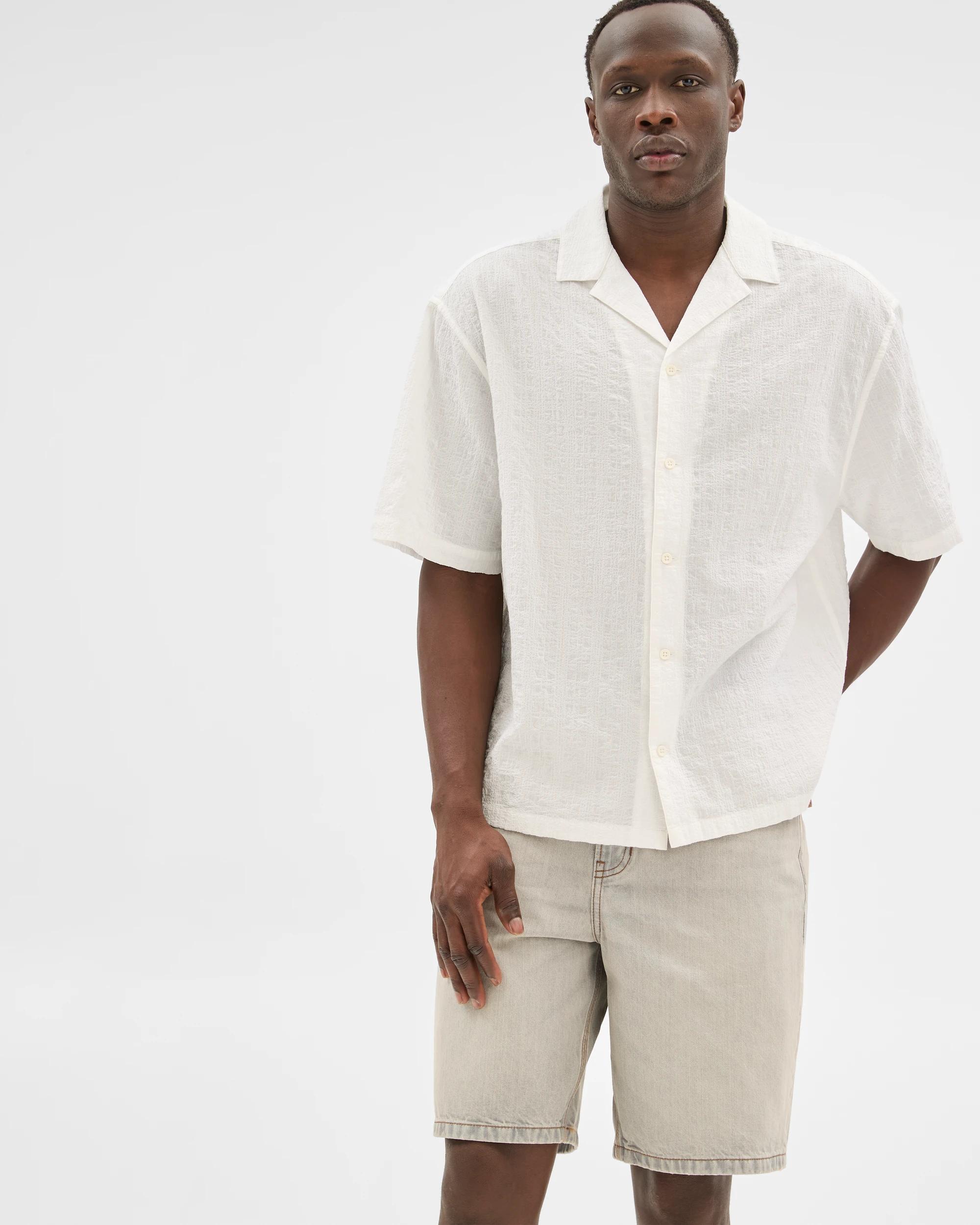 2 Denim Loose Shorts - Commons SILVER, 2 of 6