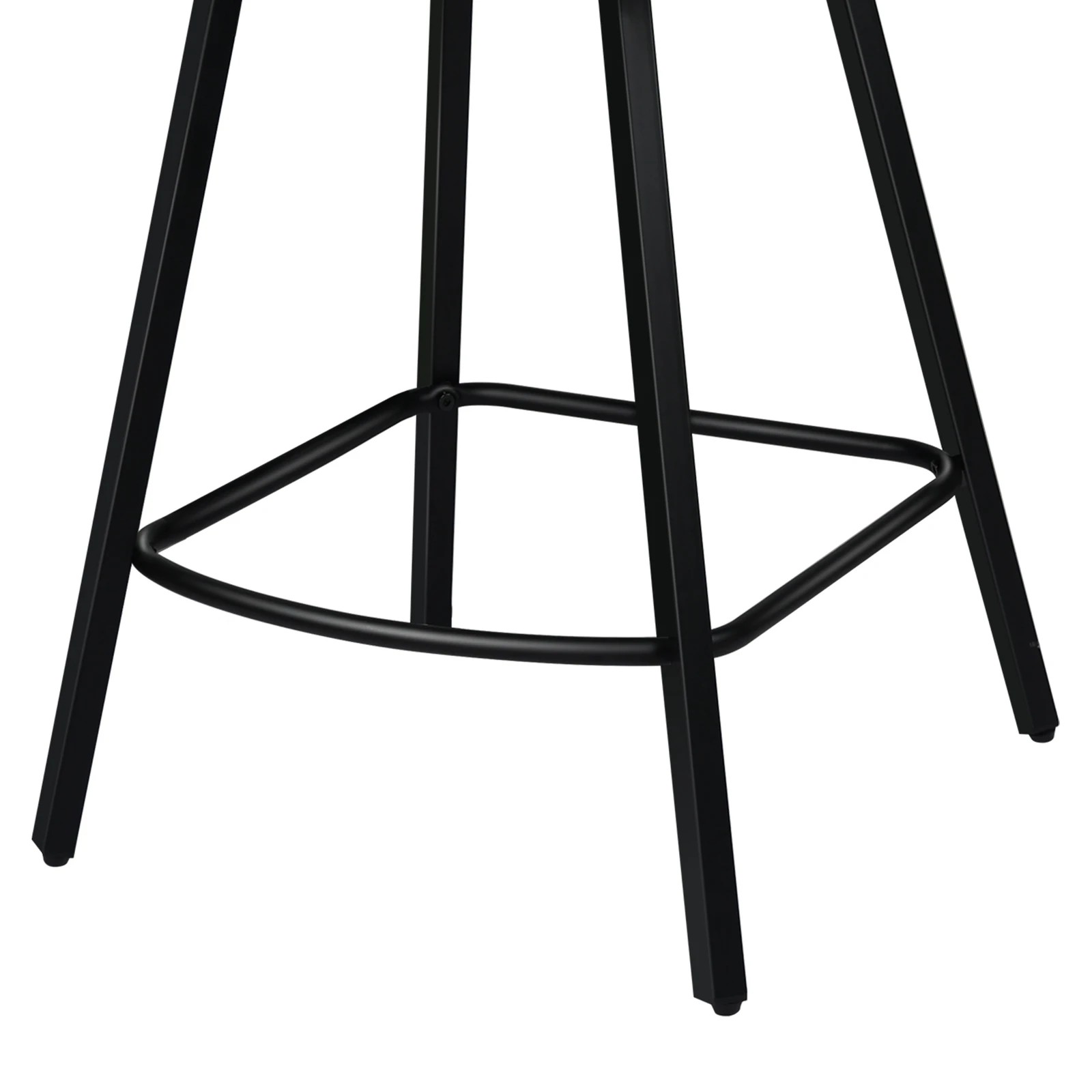 7 Alfordson 4x Bar Stools Velvet Chair - Grey, 7 of 9