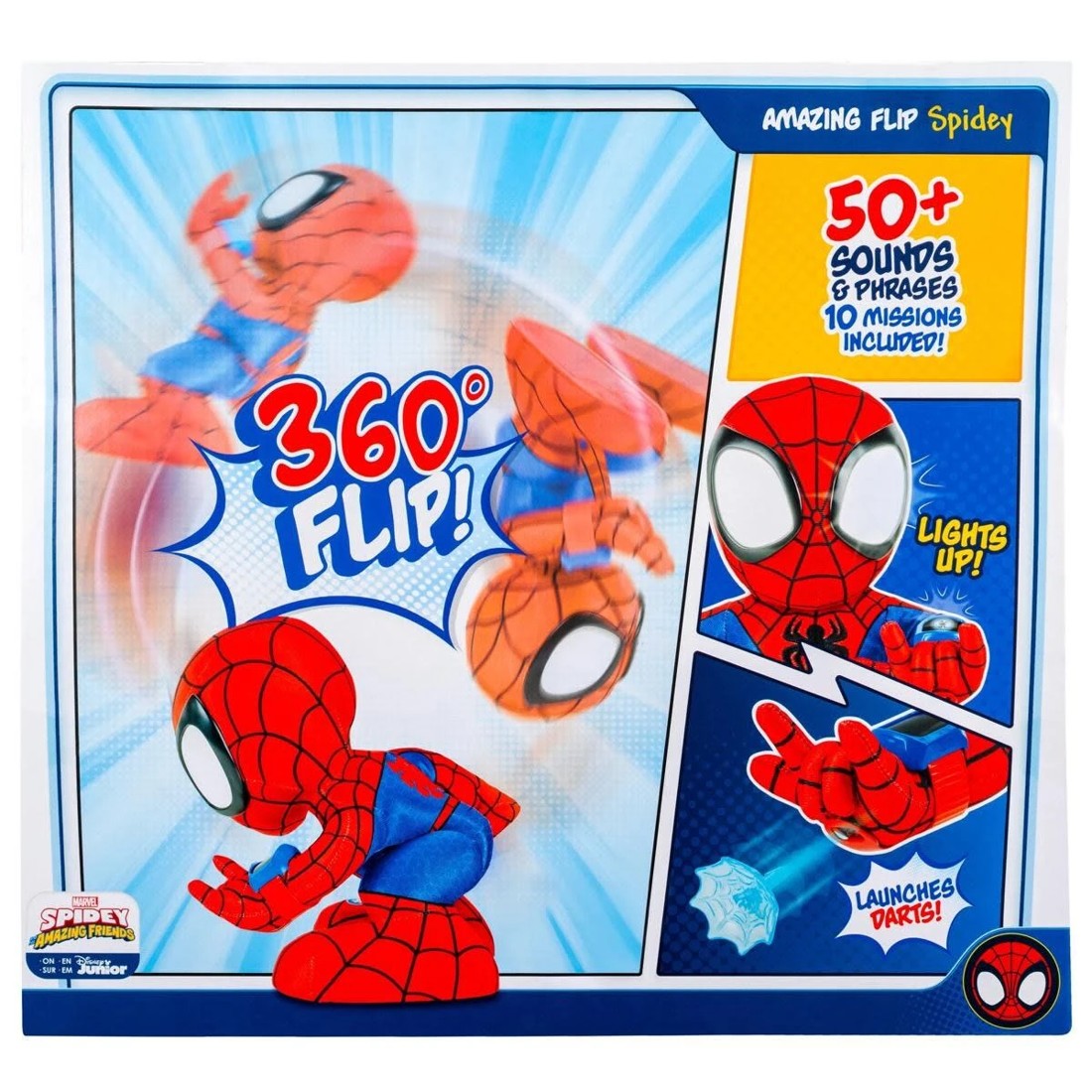 5 Disney Junior Marvel Spidey and His Amazing Friends: Amazing Flip Spidey, 5 of 6