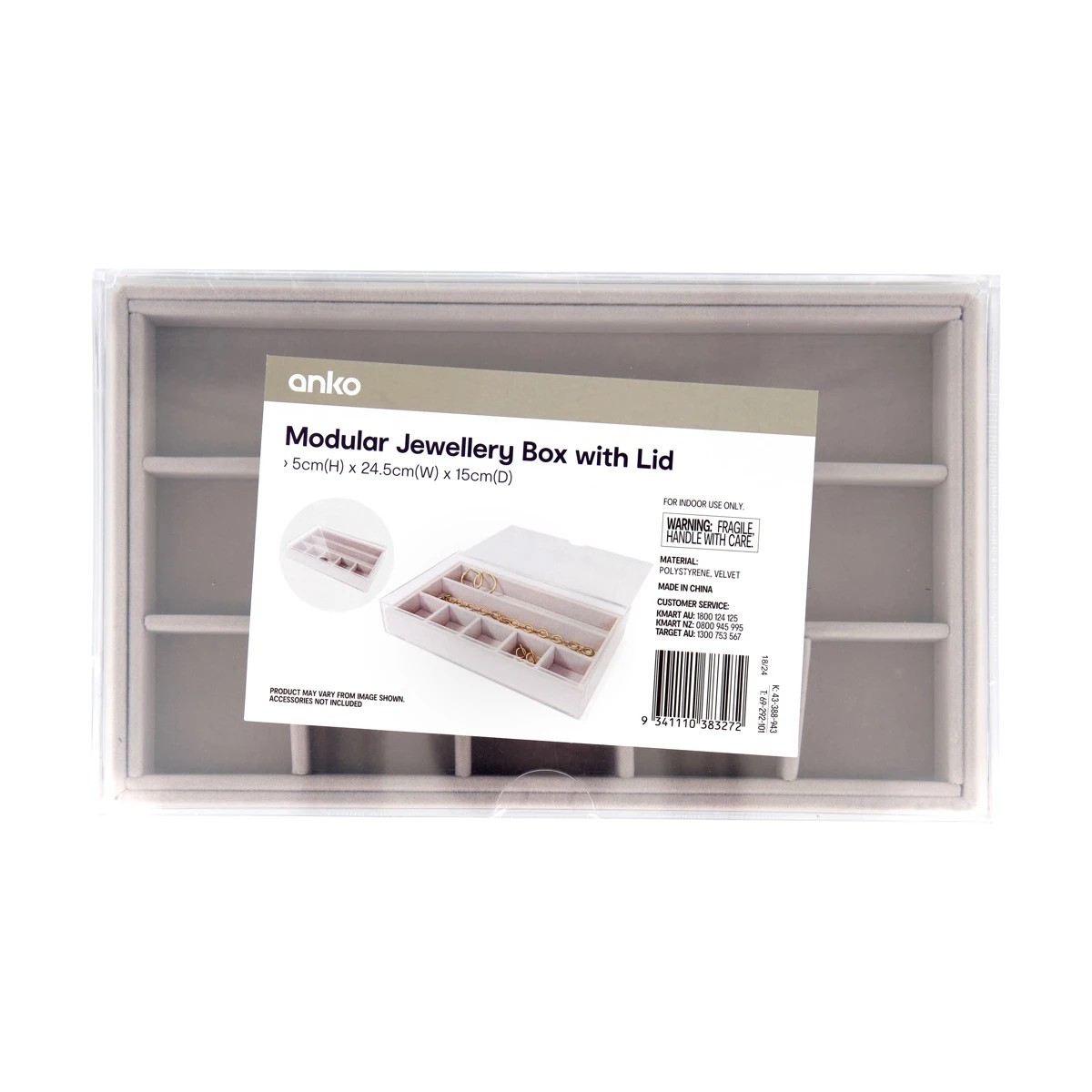 10 Modular Jewellery Box with Lid, 10 of 10