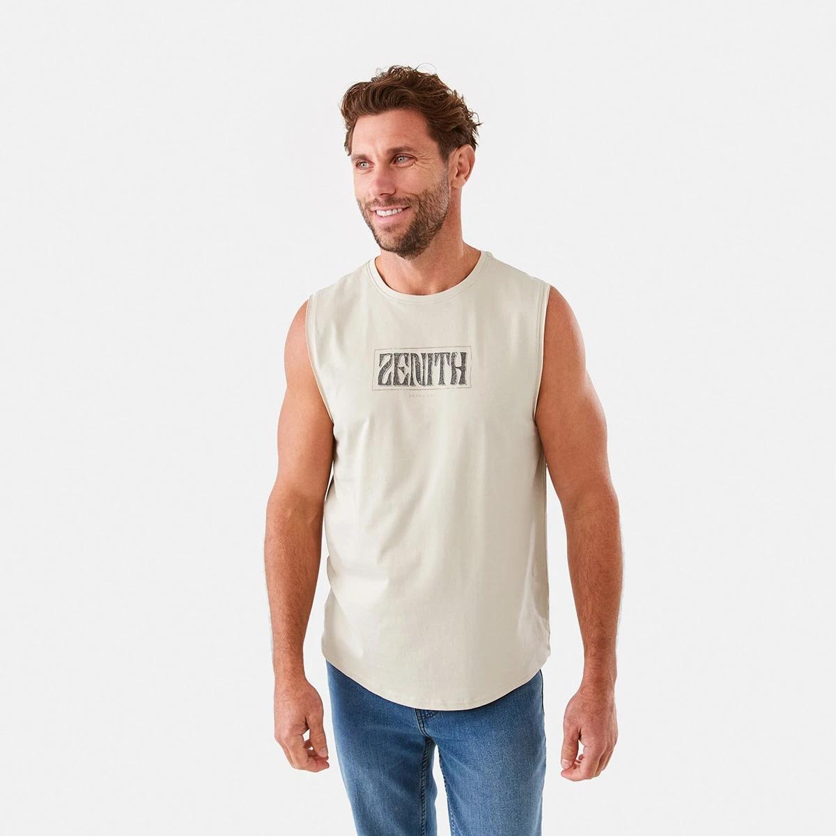 1 Graphic Curved Hem Muscle Bge Pelcan, 1 of 7