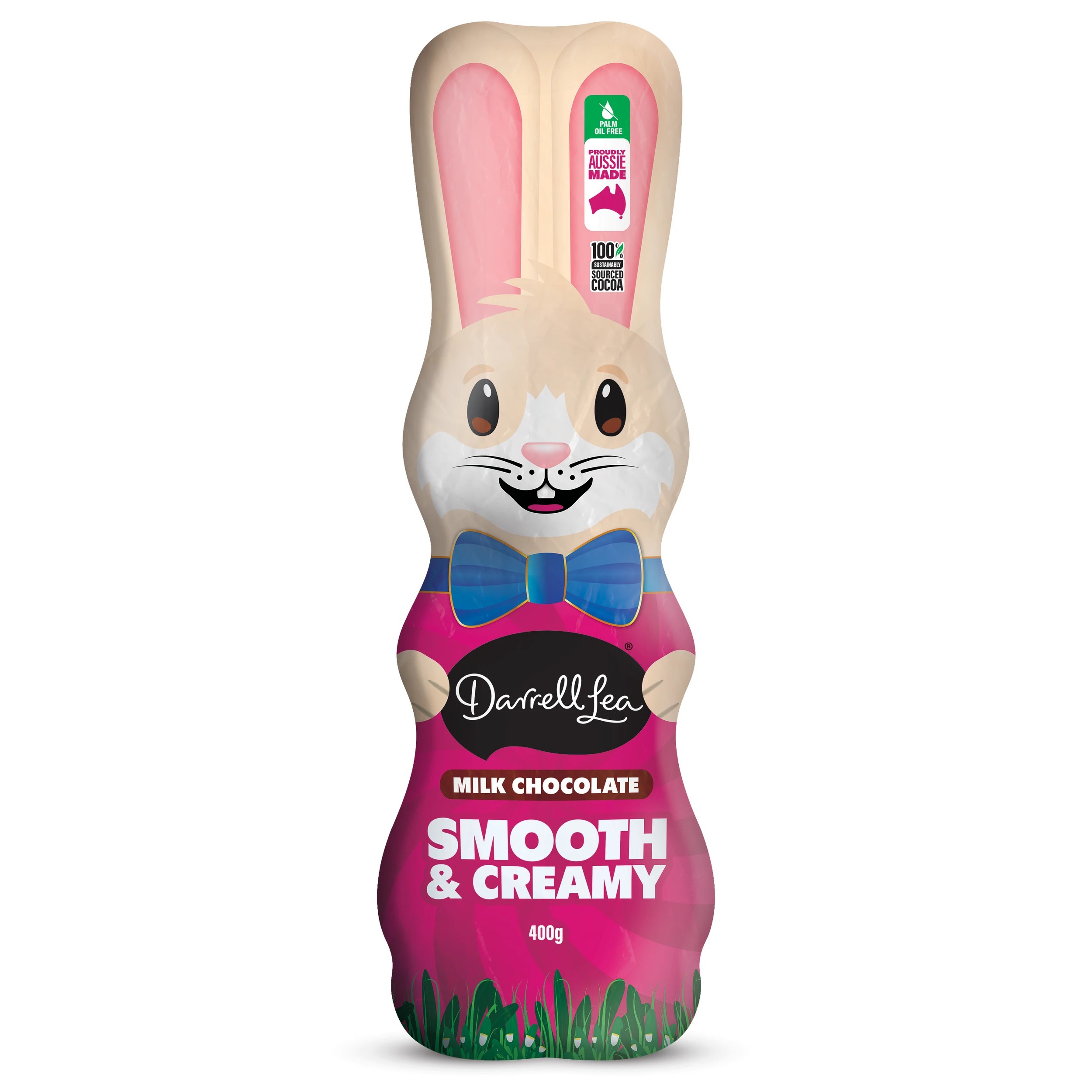 1 Darrell Lea Bunny Milk Chocolate 400g, 1 of 2