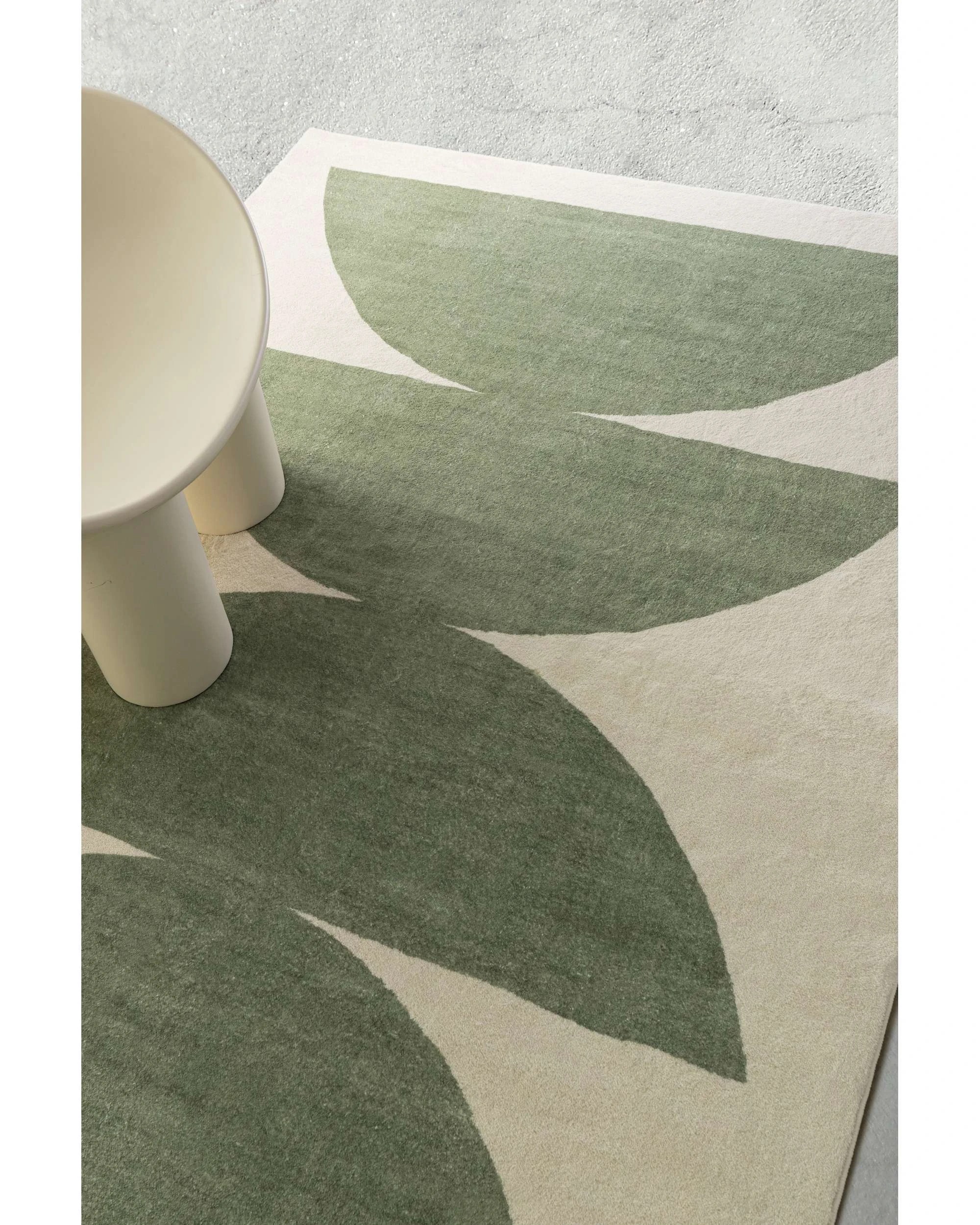 3 Loopsie Lenox Printed Washable Rug-330cm x 240cm - Green, 3 of 8