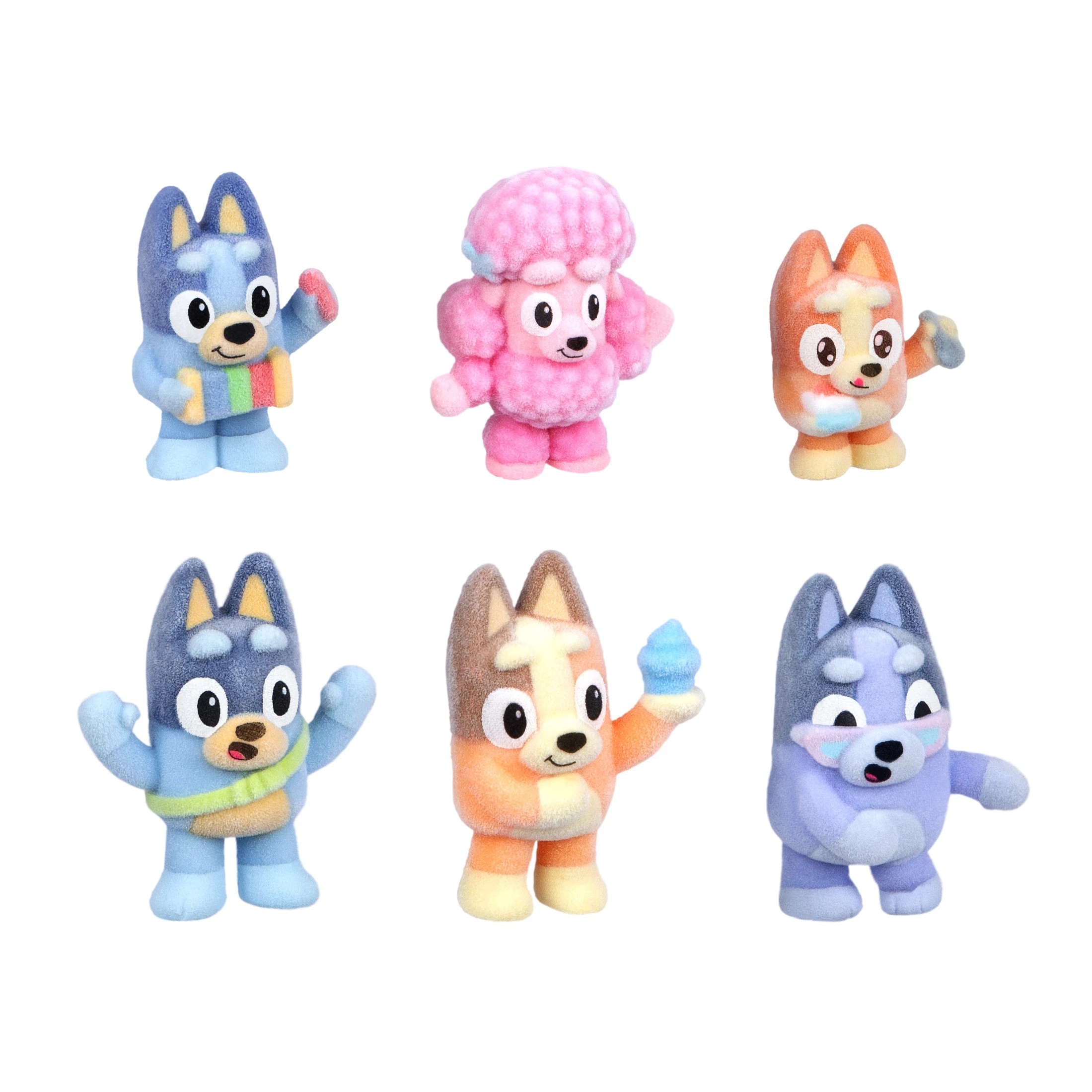 7 Bluey Fuzzies Deluxe Figure Pack, 7 of 9