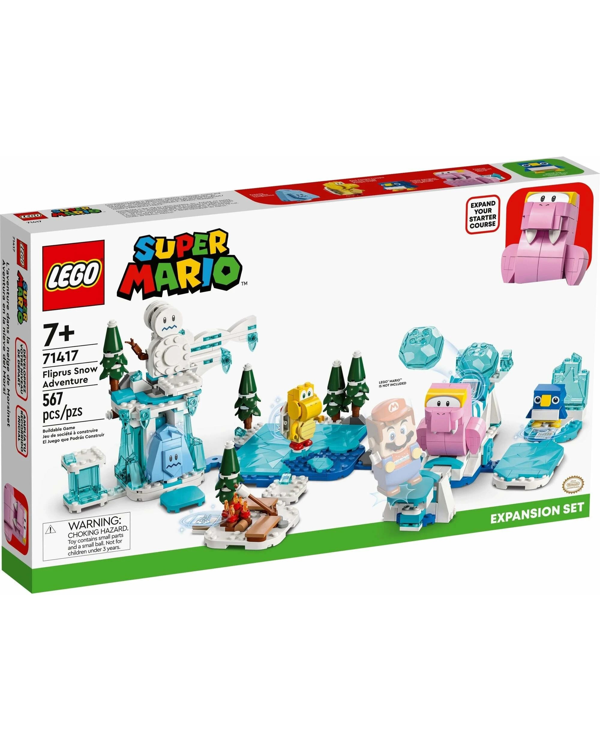 1 LEGO Super Mario Series 71417 Fliprus Snow Adventure Expansion Set, 1 of 5