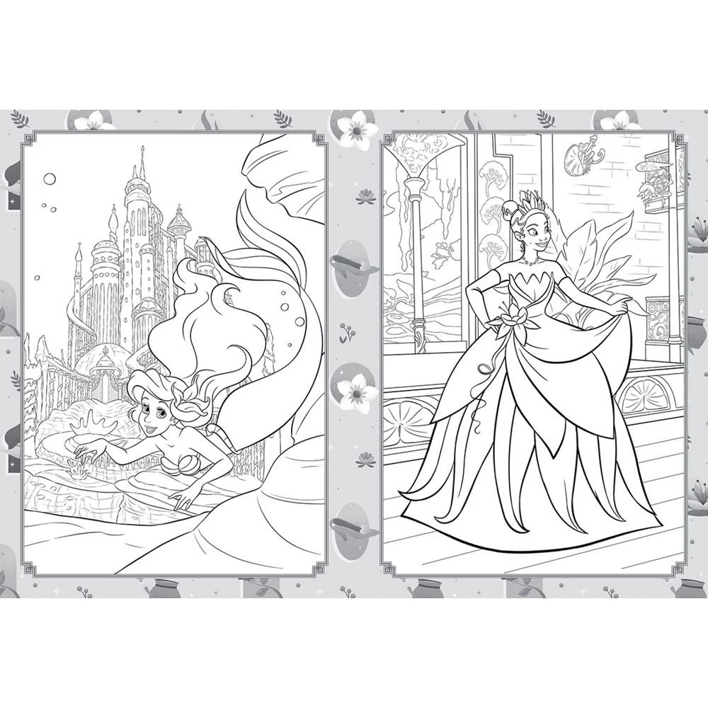 3 Scholastic Mega Colouring Book Disney Princess, 3 of 4