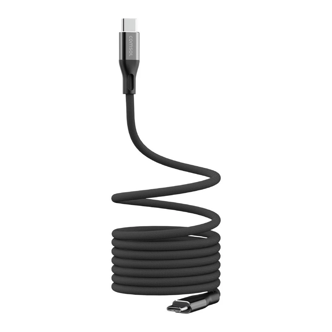 1 Comsol Magnetic USB-C Cable 2m Black, 1 of 4