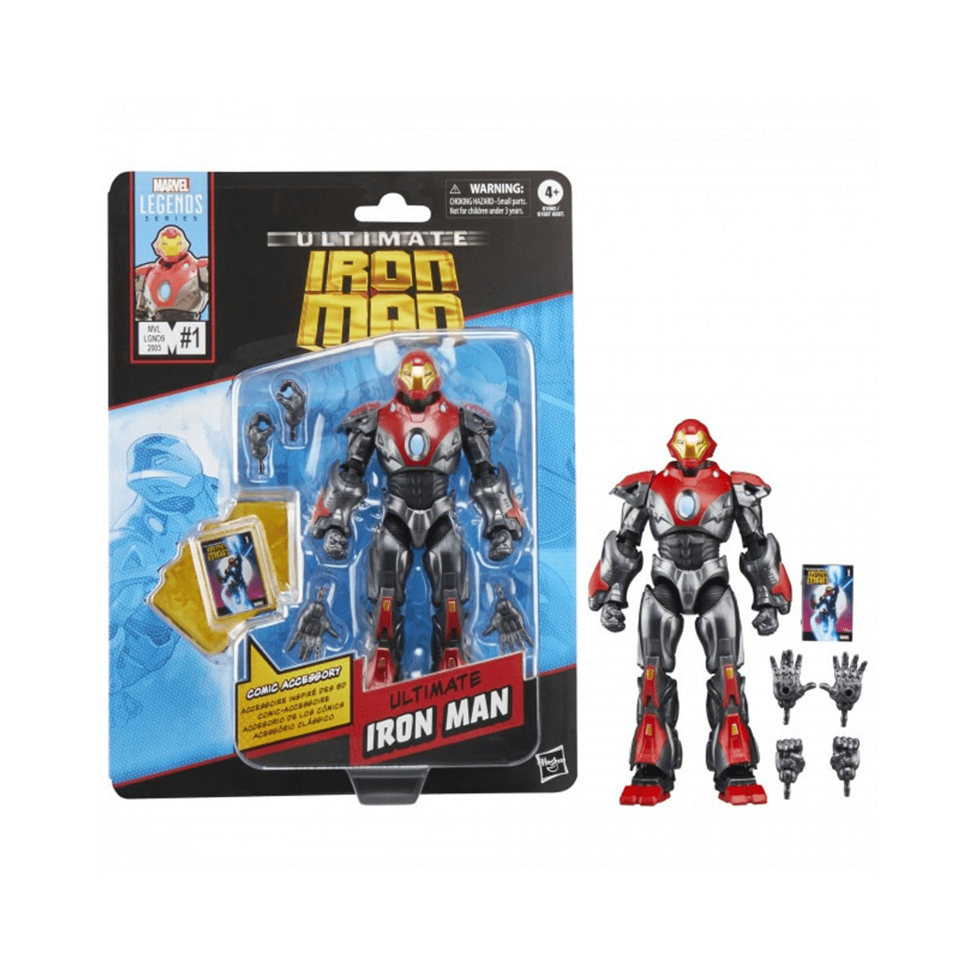 5 Hasbro Marvel Legends Series: Ultimate Iron Man, 5 of 10