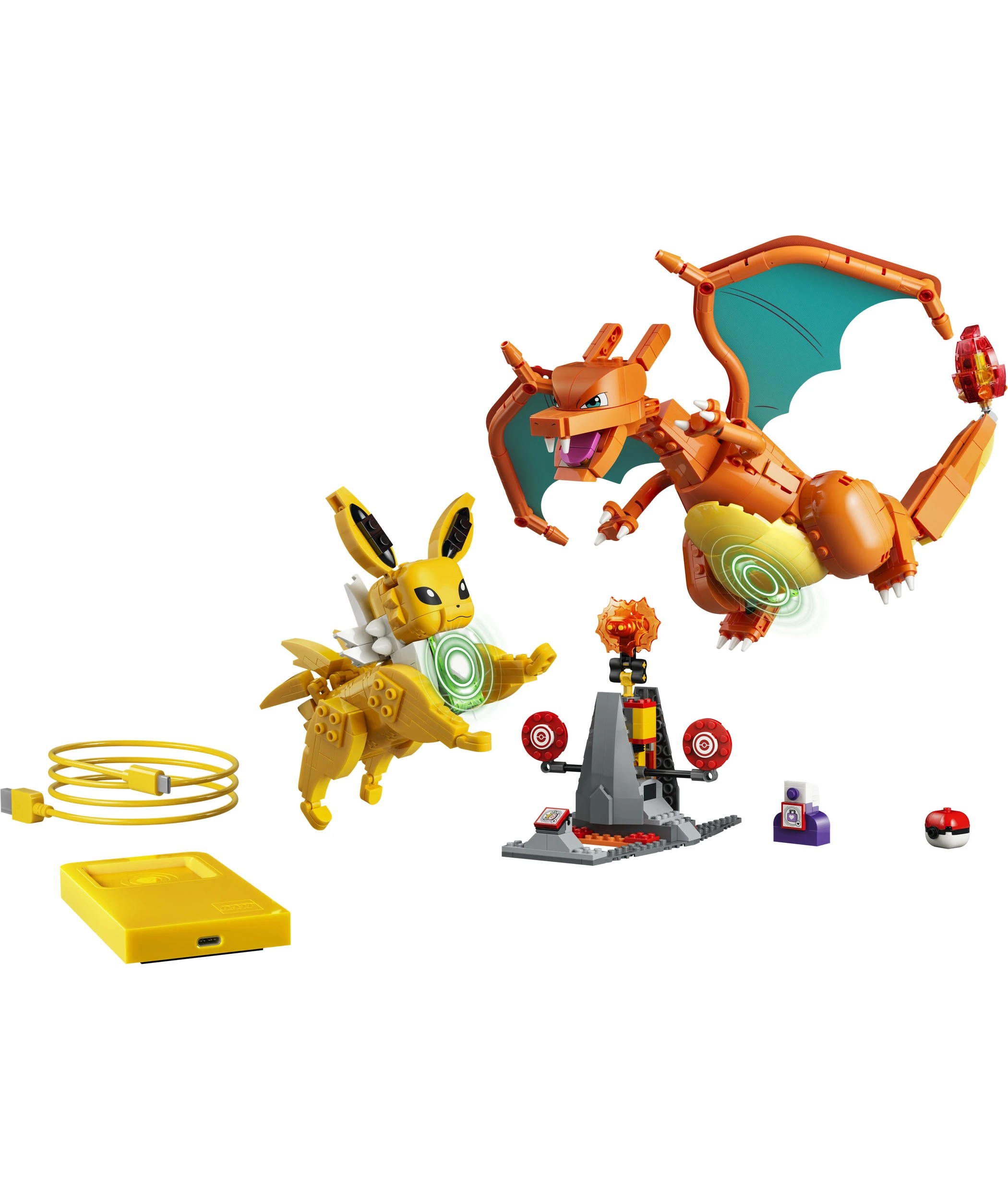 3 LEGO Pokemon SMART Play: Charizard vs. Jolteon Ultimate Battle 72167, 3 of 11
