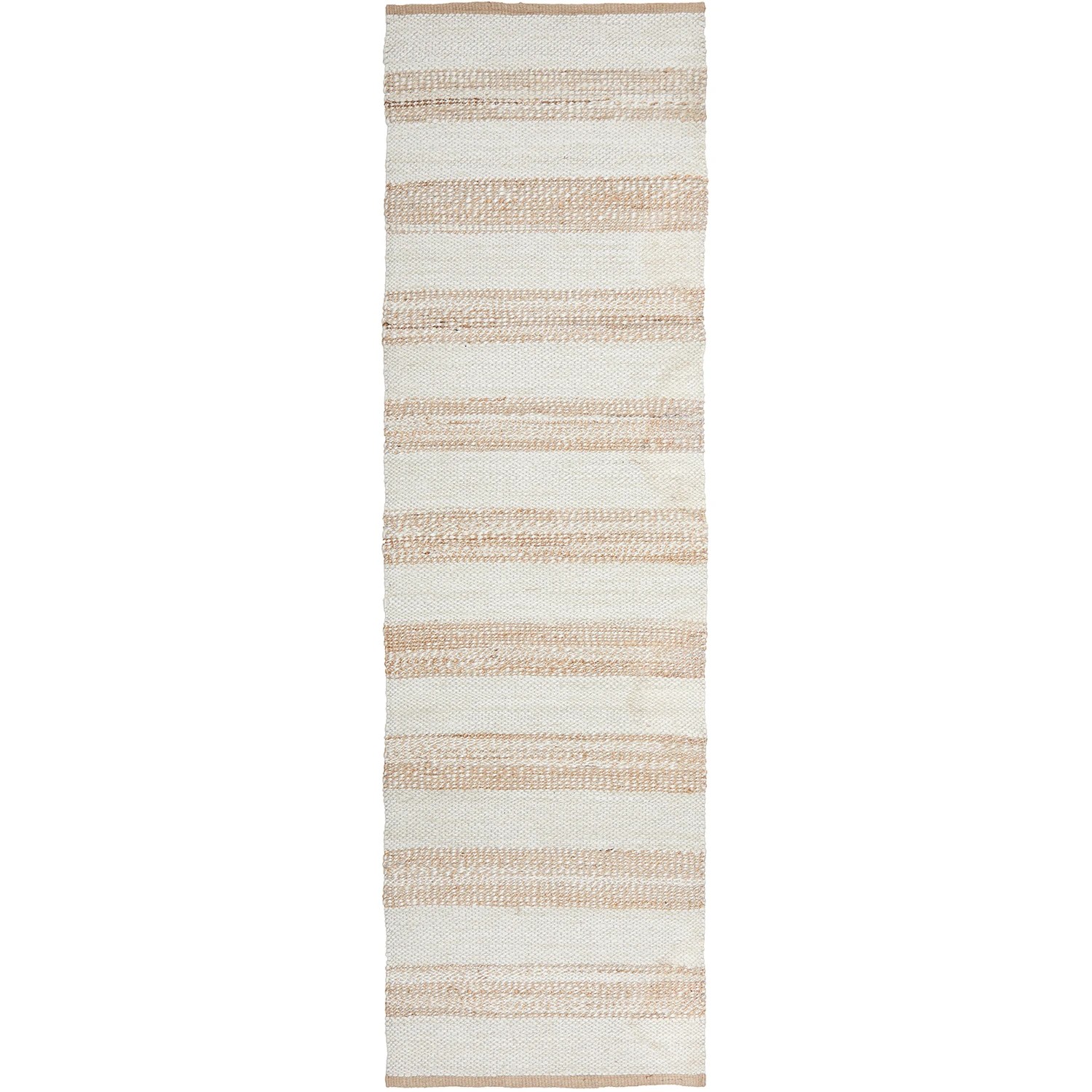 2 Common Ground Rugs Noosa 555 400x80cm Runner - Large Hand Braided Jute Rug - Natural, 2 of 8