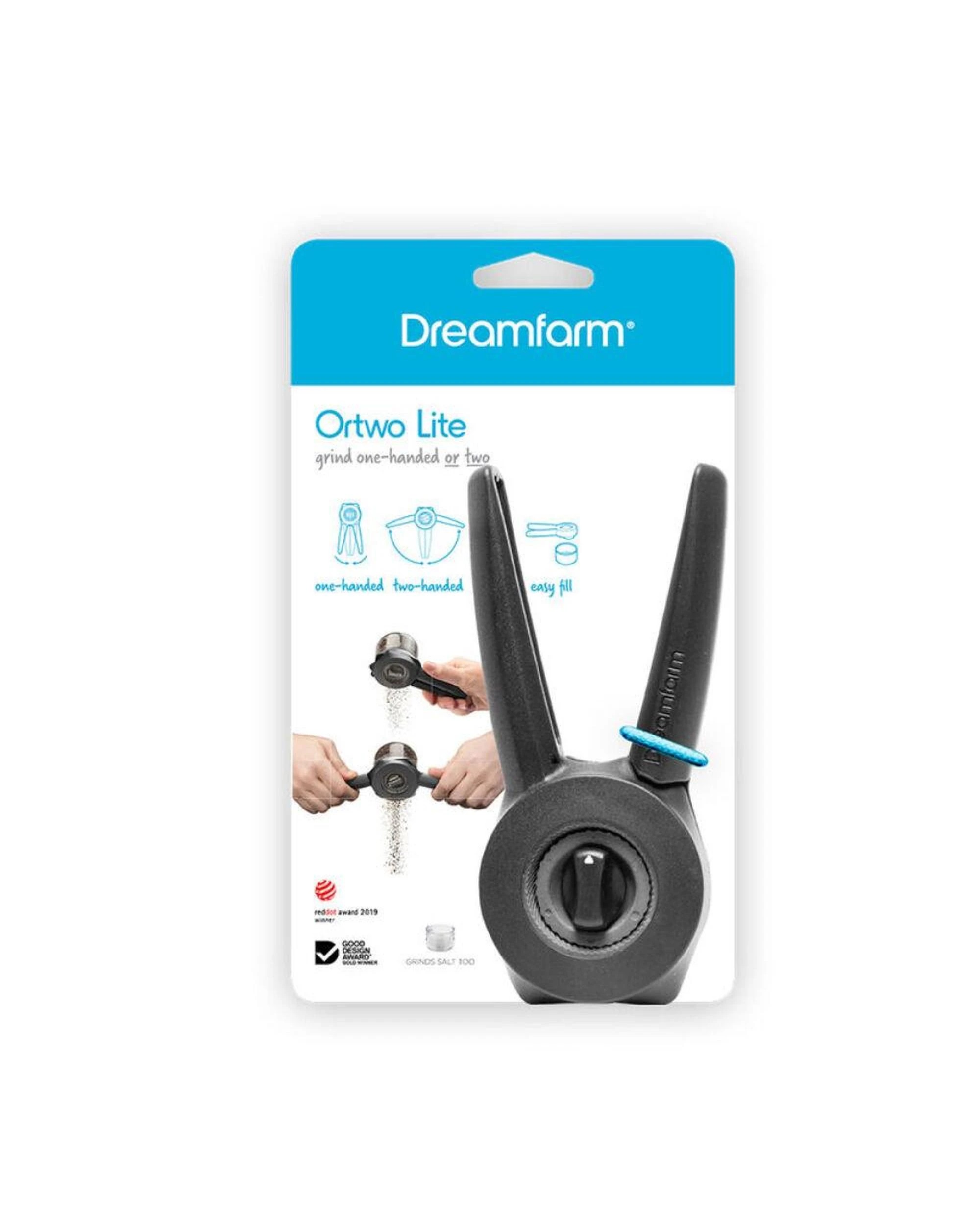 7 Dreamfarm Lite Ortwo Grinder  Black Set of 2, 7 of 9