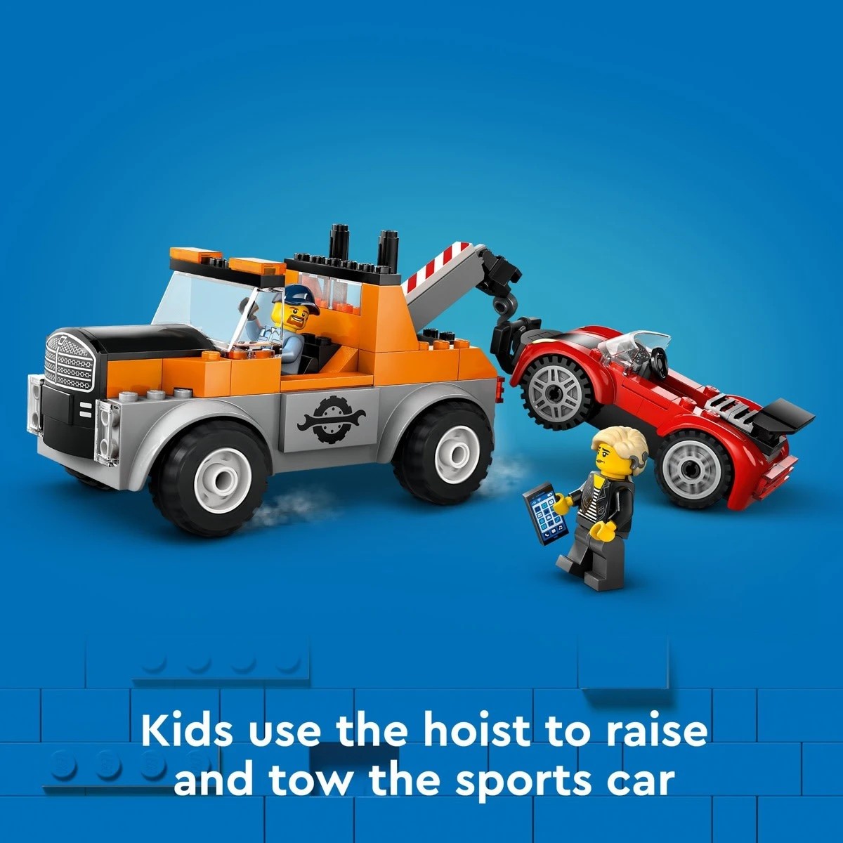 6 LEGO City Great Vehicles Tow Truck and Sports Car Repair 60435, 6 of 10