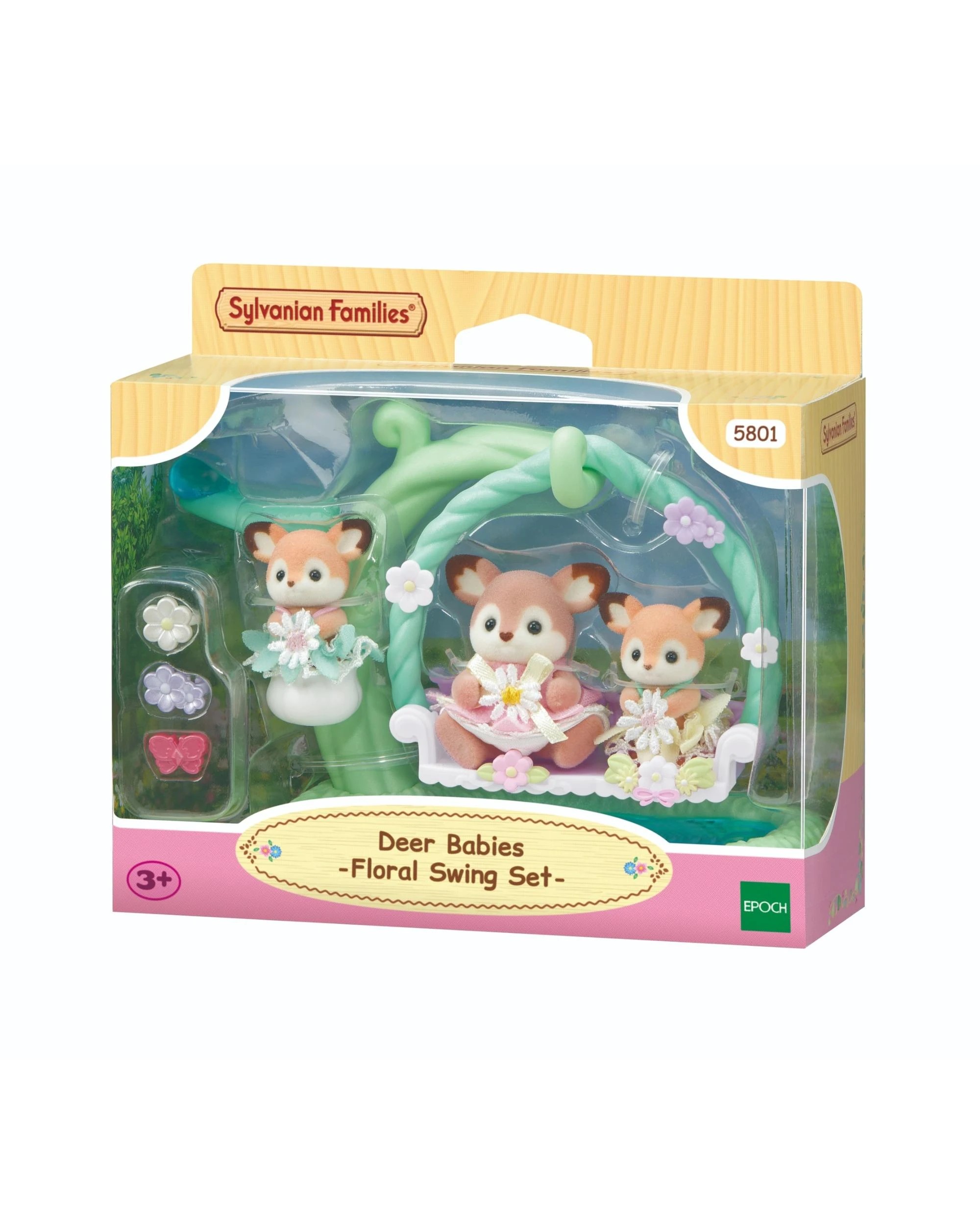 1 Sylvanian Families Floral Swing Set, 1 of 8