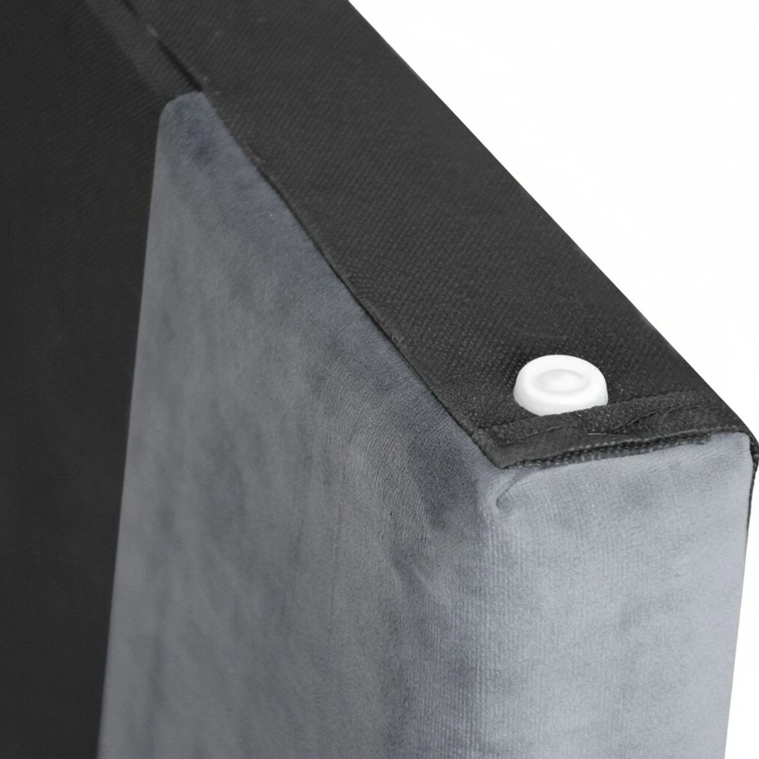 10 Artiss Bed Head Headboard King Velvet Upholstered Plush Comfort Bedroom Furniture Modern Decor Bed Frame - Grey, 10 of 10