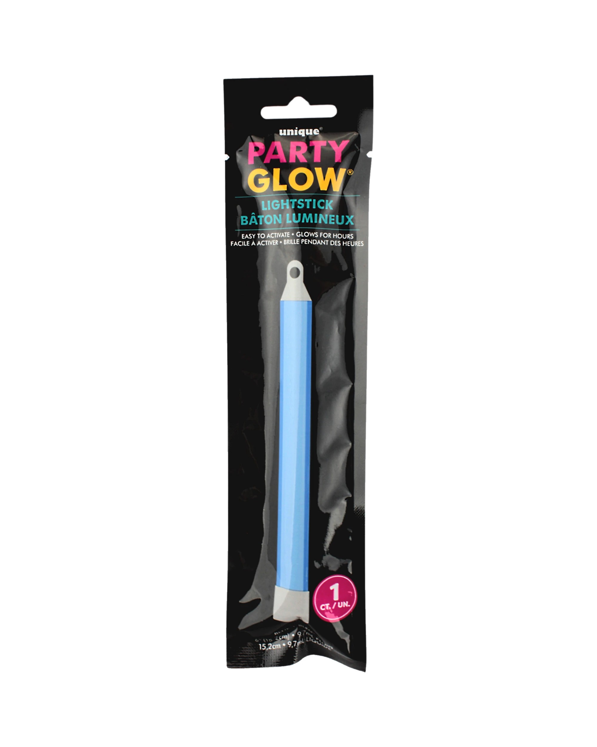 1 Unique Glow Lightstick - Blue, 1 of 1