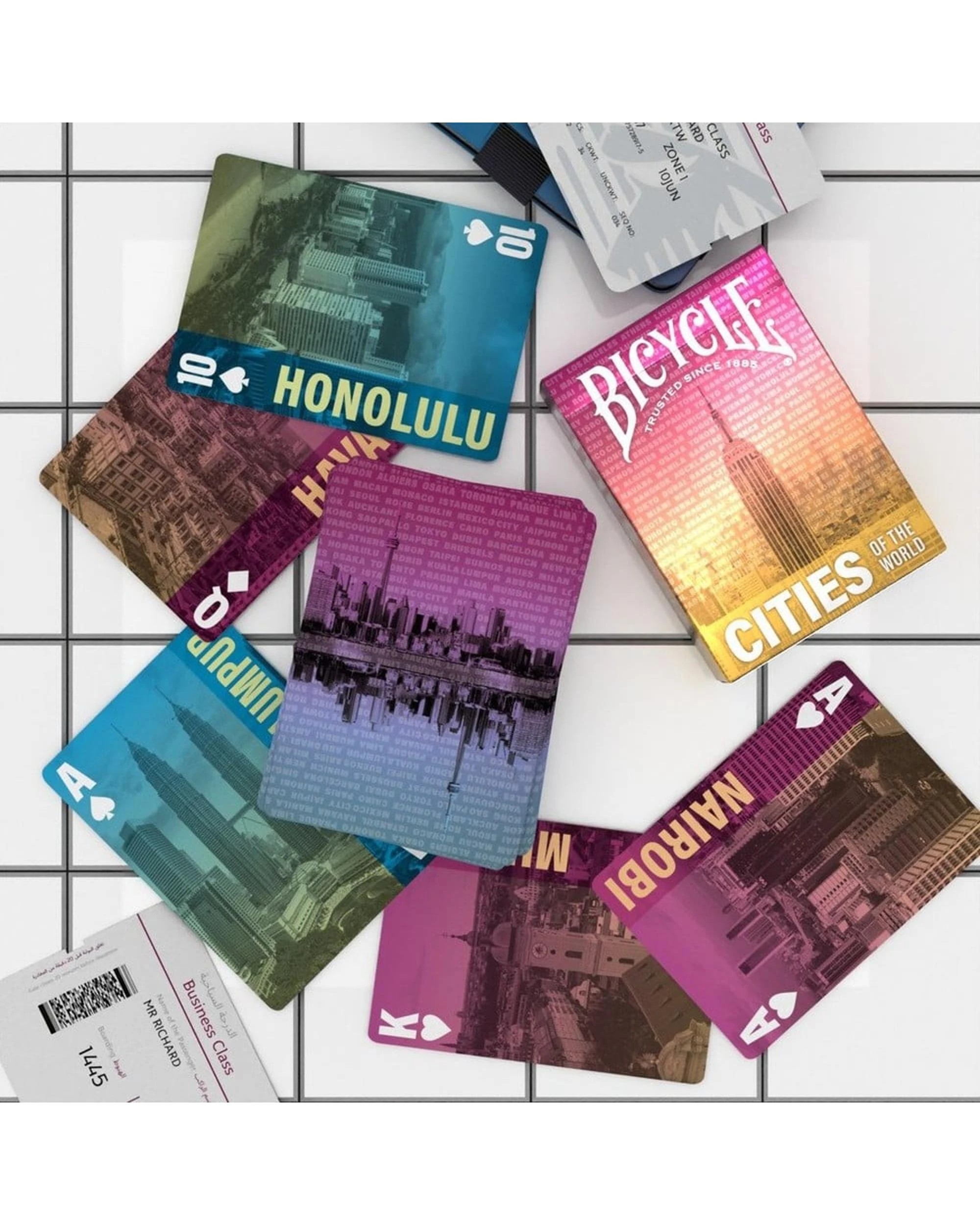 4 Bicycle Cities of the World Playing Cards, 4 of 4