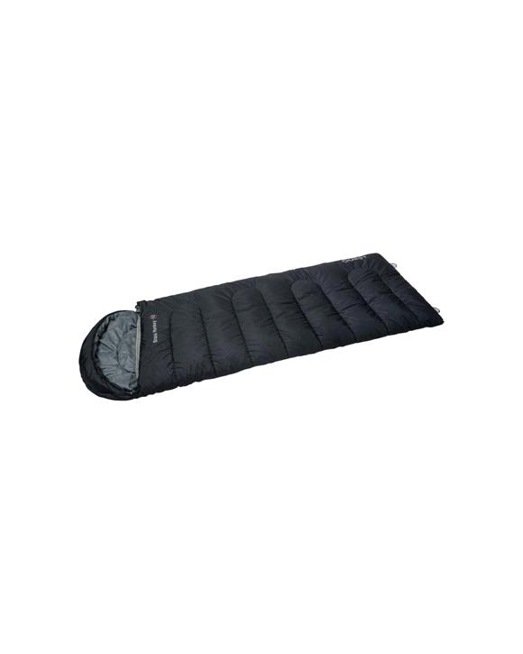 Quest Outdoors Polyester Brass Monkey -6 Deg Sleeping Bag Extra Width YKK Zipper - Black