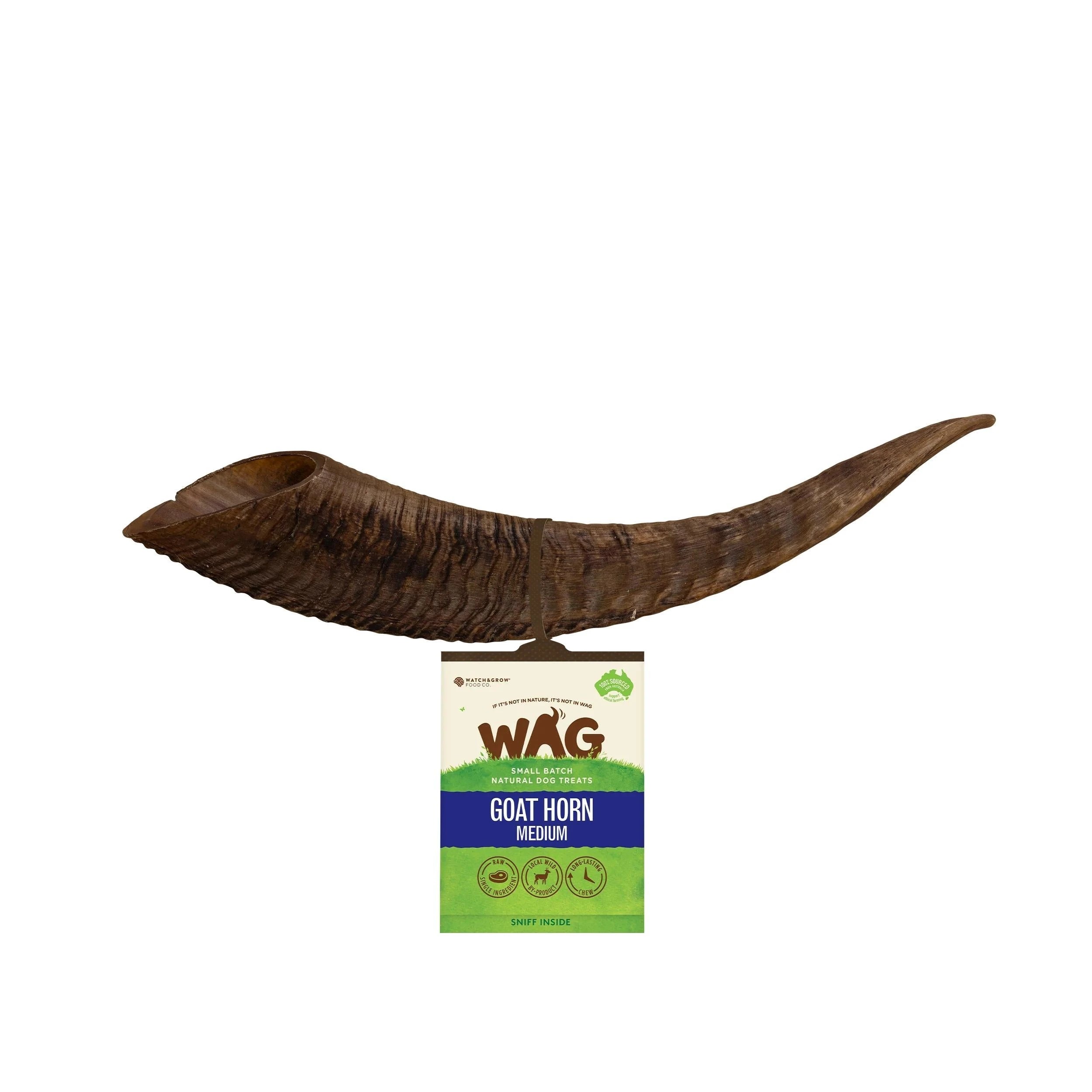 1 WAG Goat Horn Medium Treat, 1 of 2