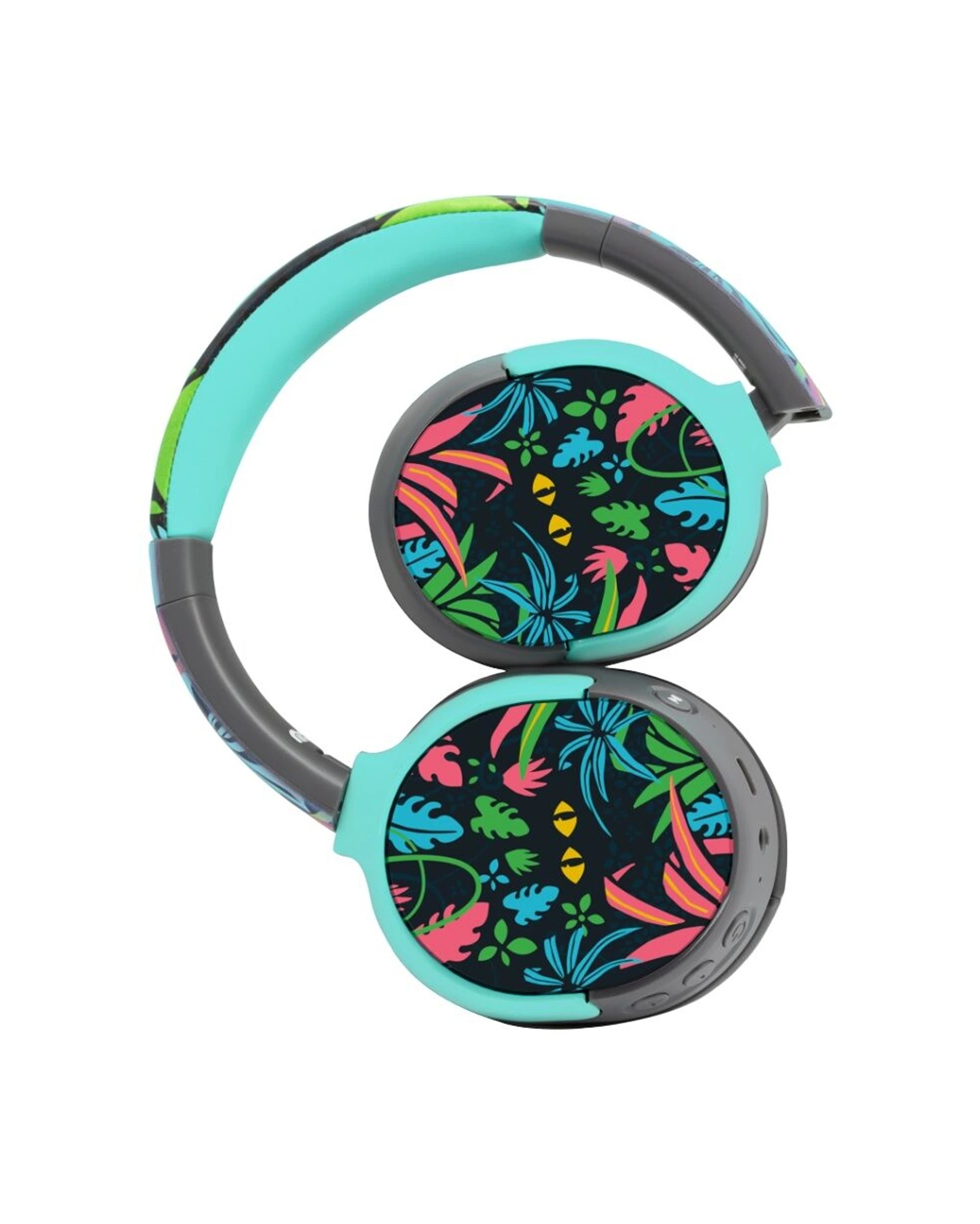 4 Moki Super Pop Wireless Bluetooth Over Ear Kids Headphones - Blue, 4 of 4