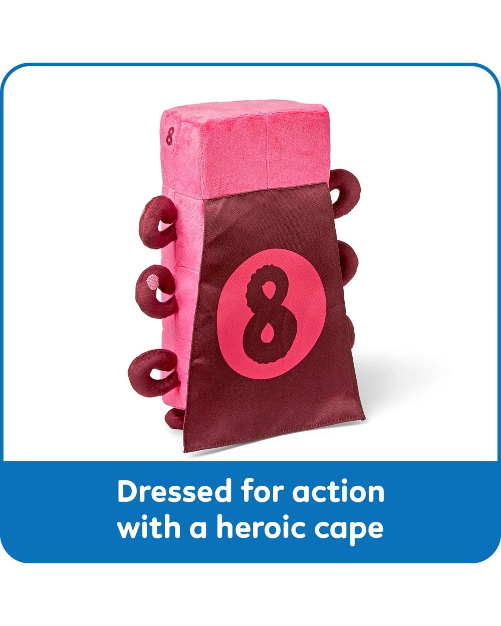 2 Numberblocks Sing-Along Superhero Octoblock Plush, 2 of 5