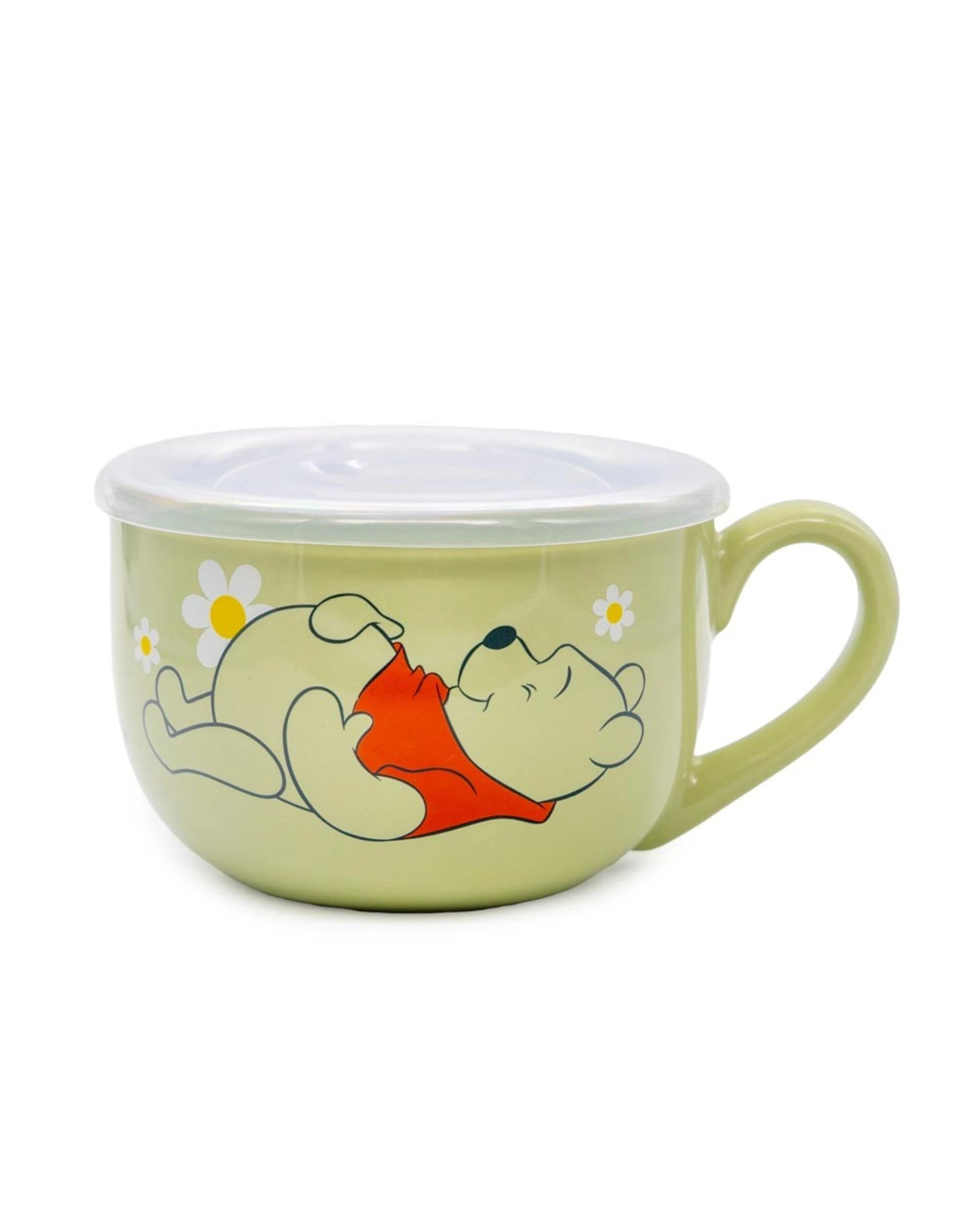 3 Winnie the Pooh - Daisy & Winnie Soup Bowl with Lid - Green, 3 of 4