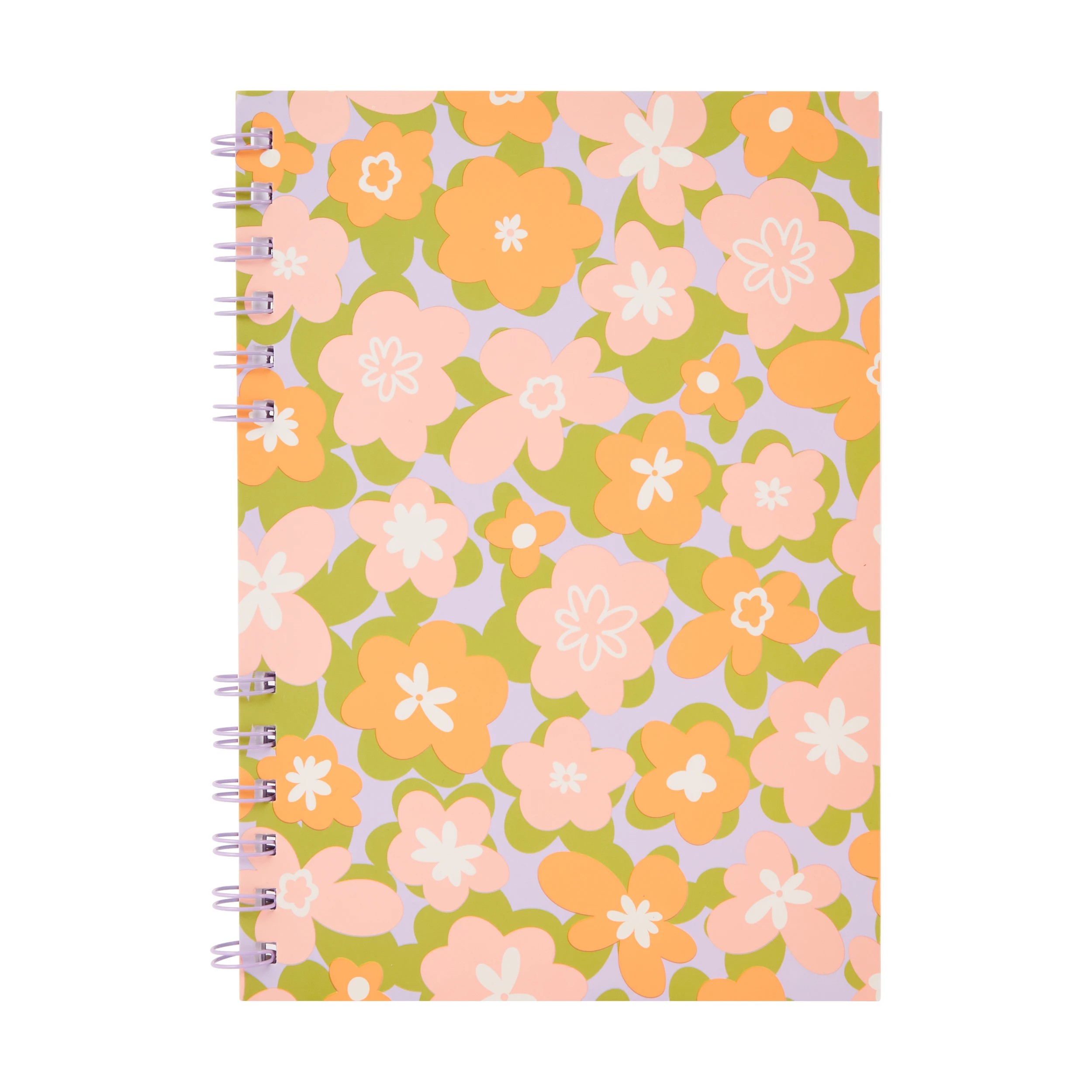1 A5 Split Notebook - Ditsy, 1 of 4