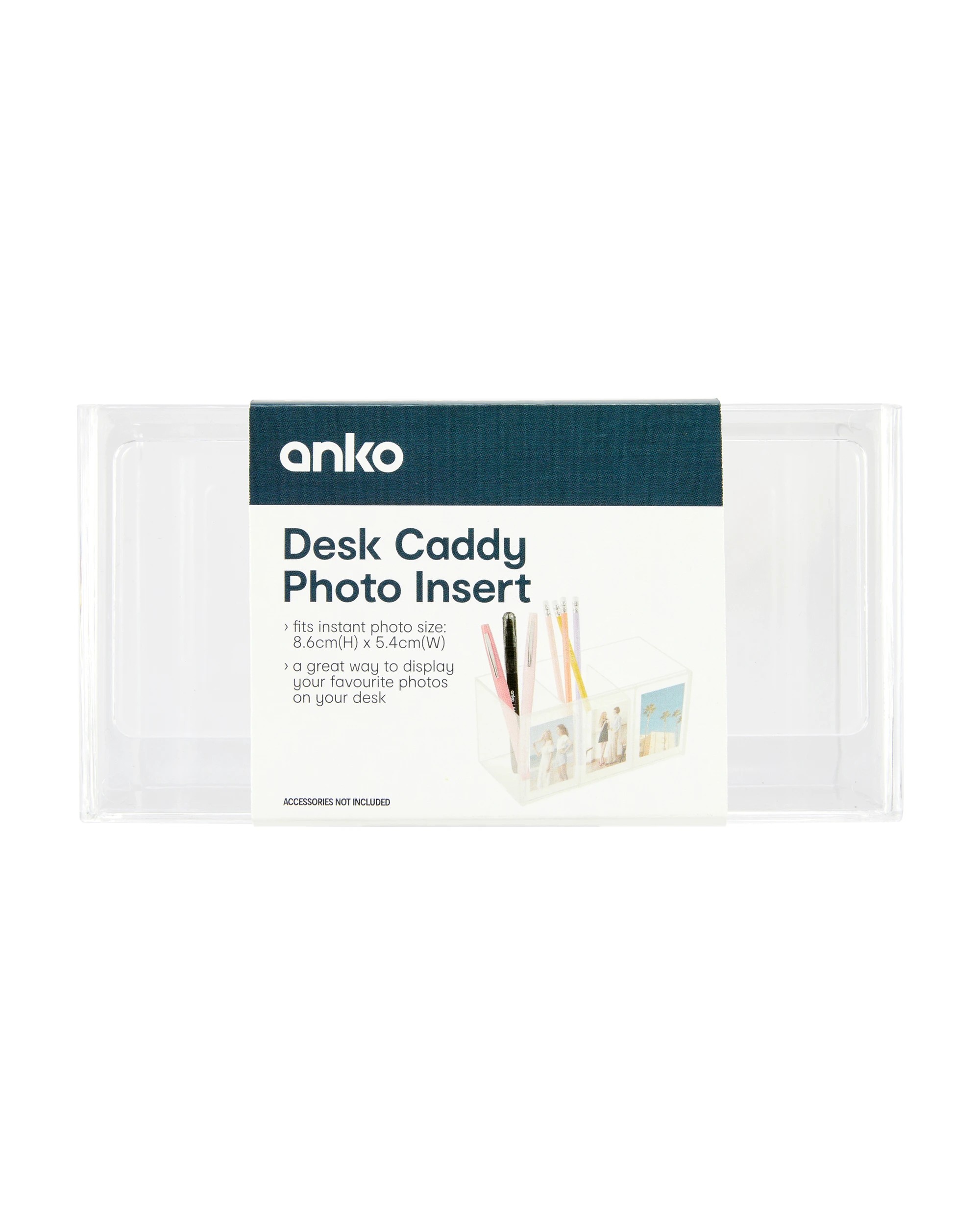 1 Desk Caddy Photo Insert - Transparent, 1 of 4