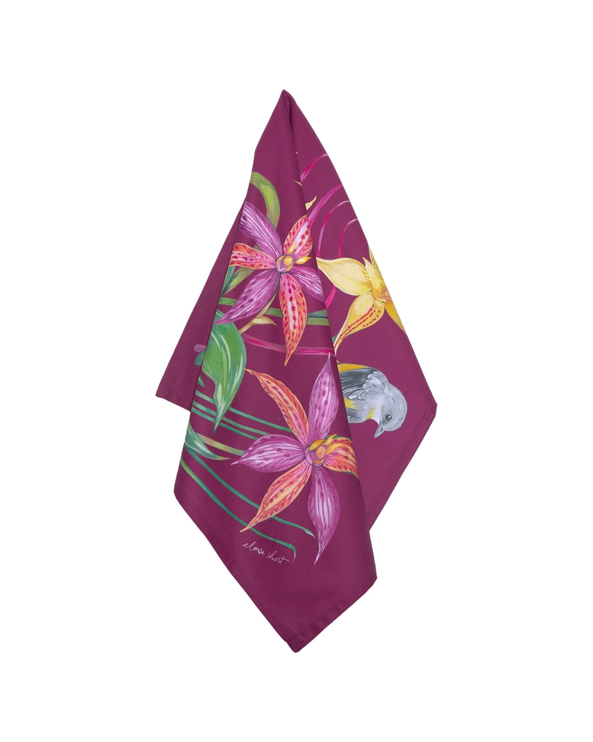 3 Maxwell & Williams Eloise Short Lyric Tea Towel 50x70 Cm Kitchen Linen
 - Multi, 3 of 3