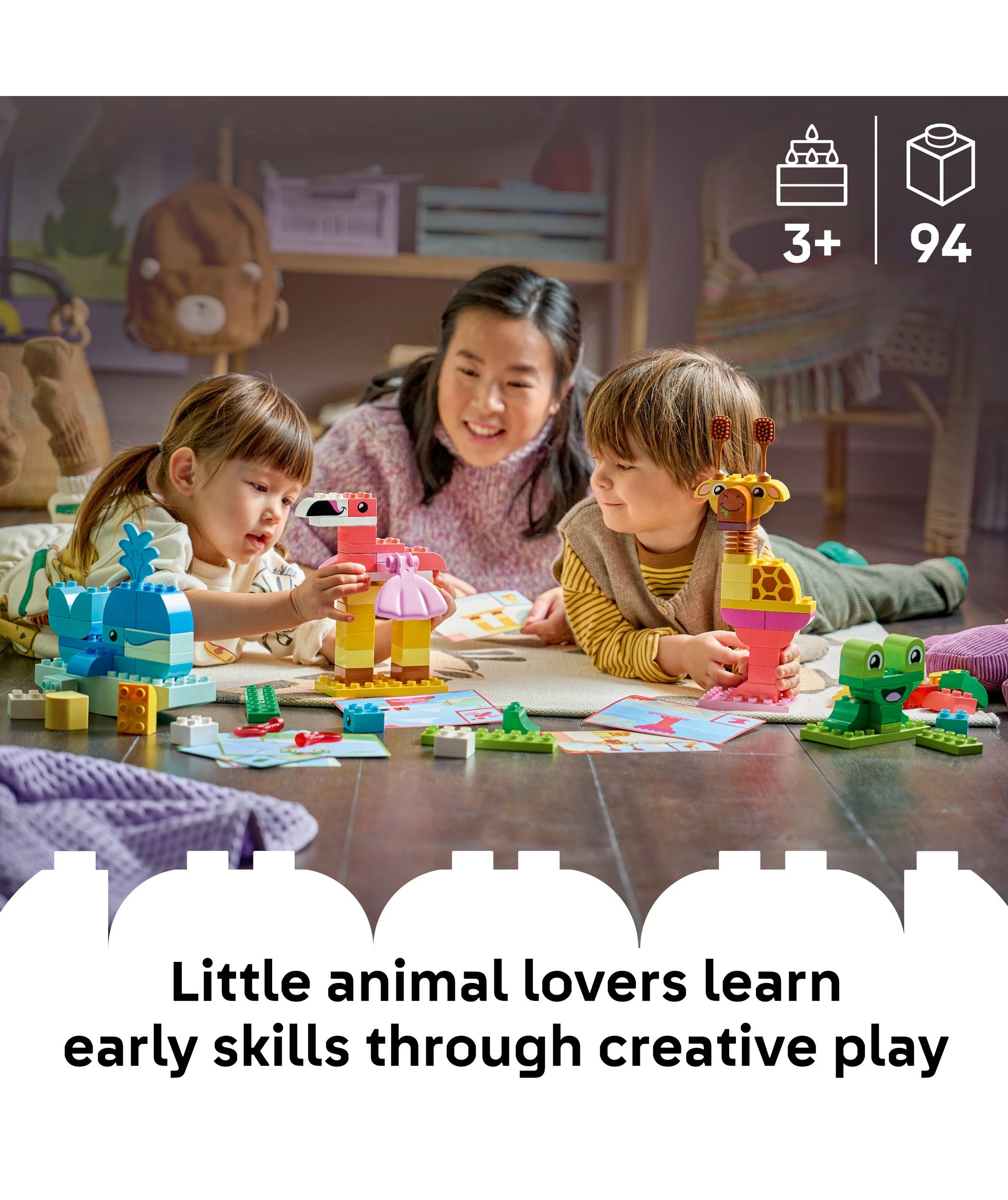 2 LEGO® DUPLO Town Animal Building Game 10472 - Multi, 2 of 10