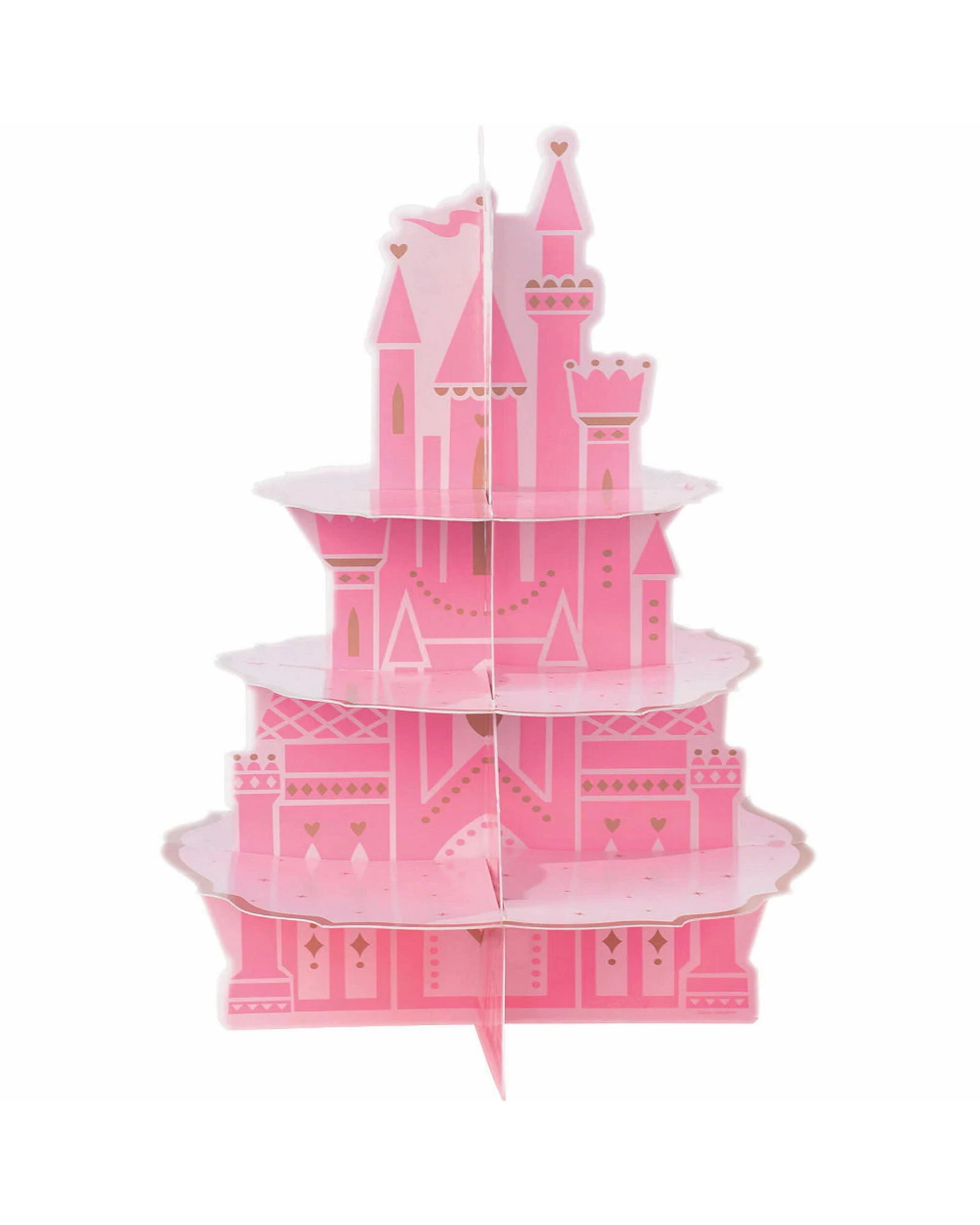 1 Disney Disney Princess Once Upon a Time Castle Cupcake Stand - Pink, 1 of 1
