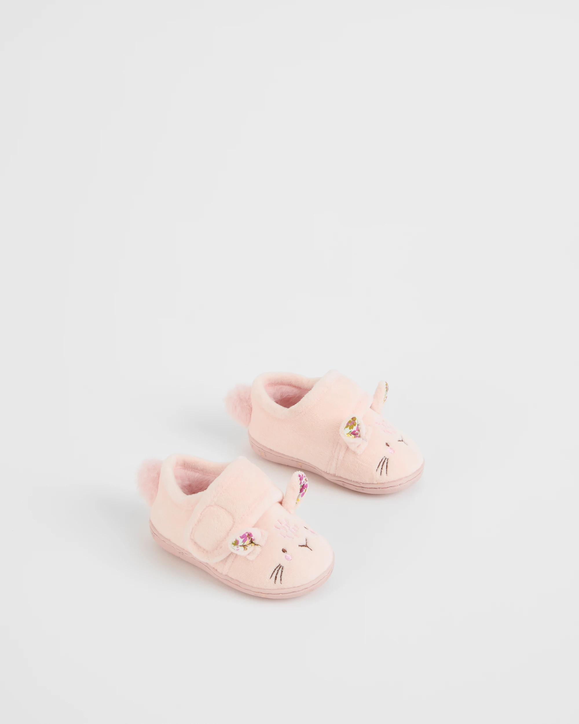 3 Target Baby Baby Novelty Tab Bunny Slippers PINK, 3 of 3
