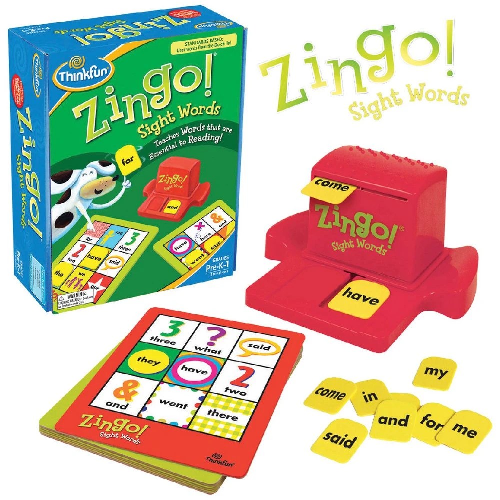 1 Thinkfun Zingo Sight Word Game, 1 of 1