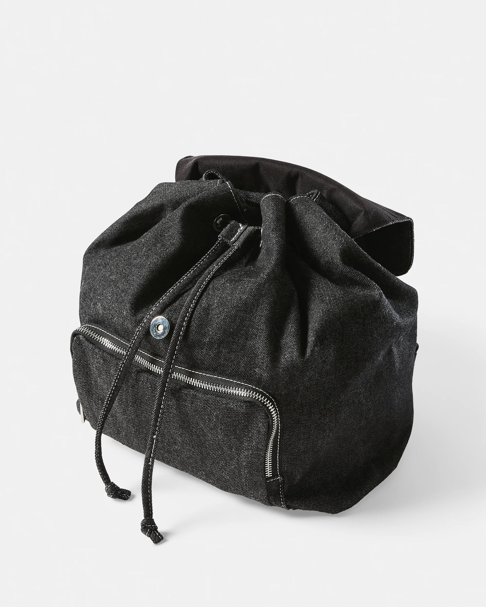 4 Casual Pocket Backpack Black, 4 of 5